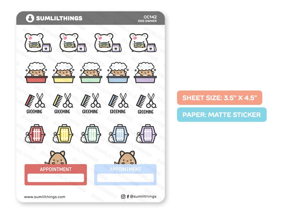 Dog Owner Stickers - SumLilThings