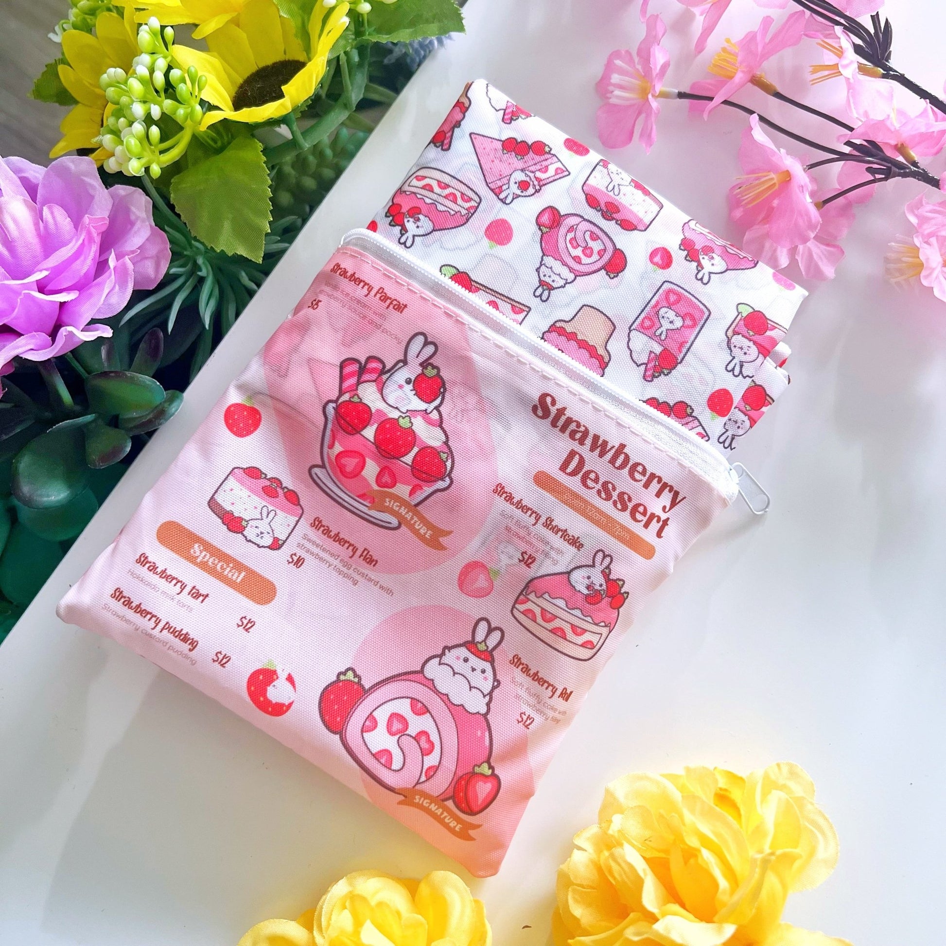 Eco Shopping Bag - Lil' Strawberries - SumLilThings