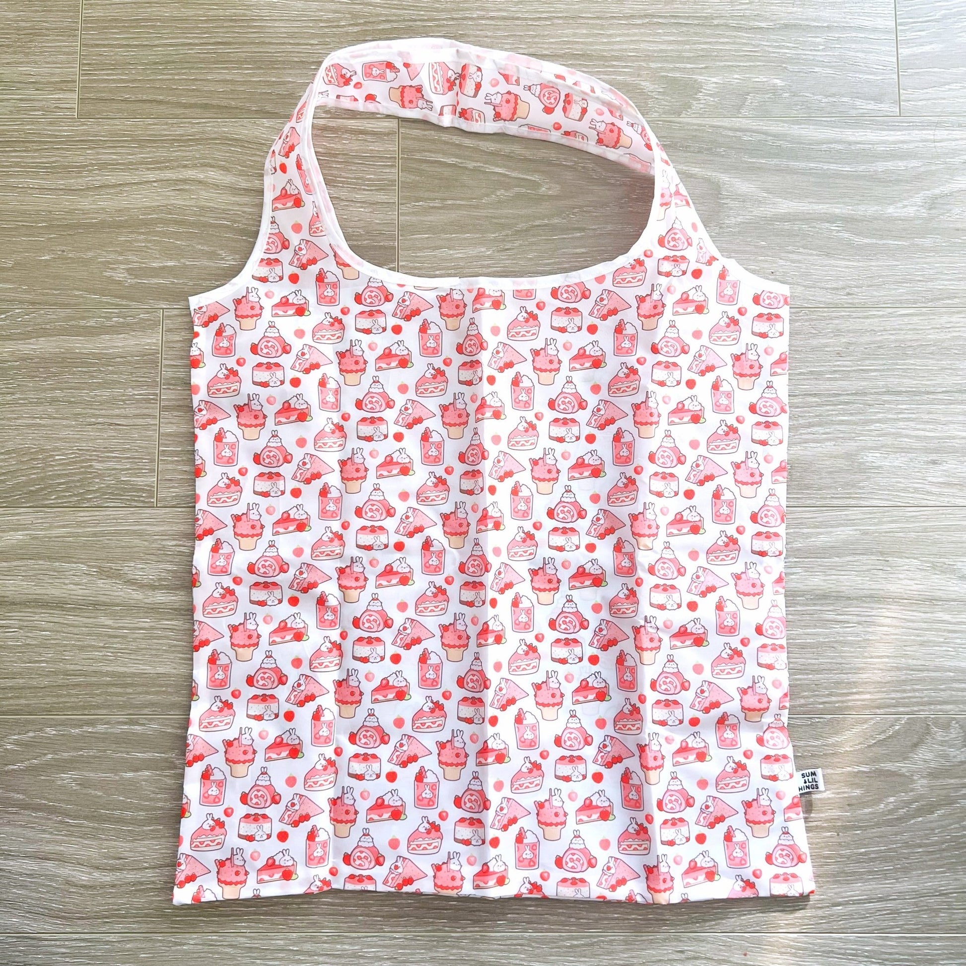 Eco Shopping Bag - Lil' Strawberries - SumLilThings