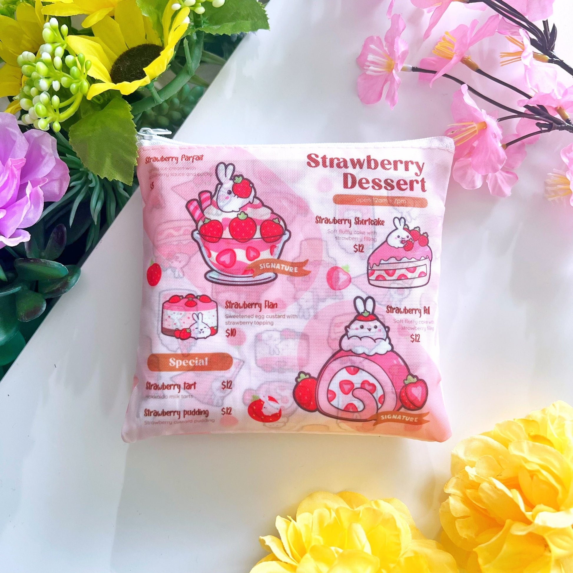 Eco Shopping Bag - Lil' Strawberries - SumLilThings