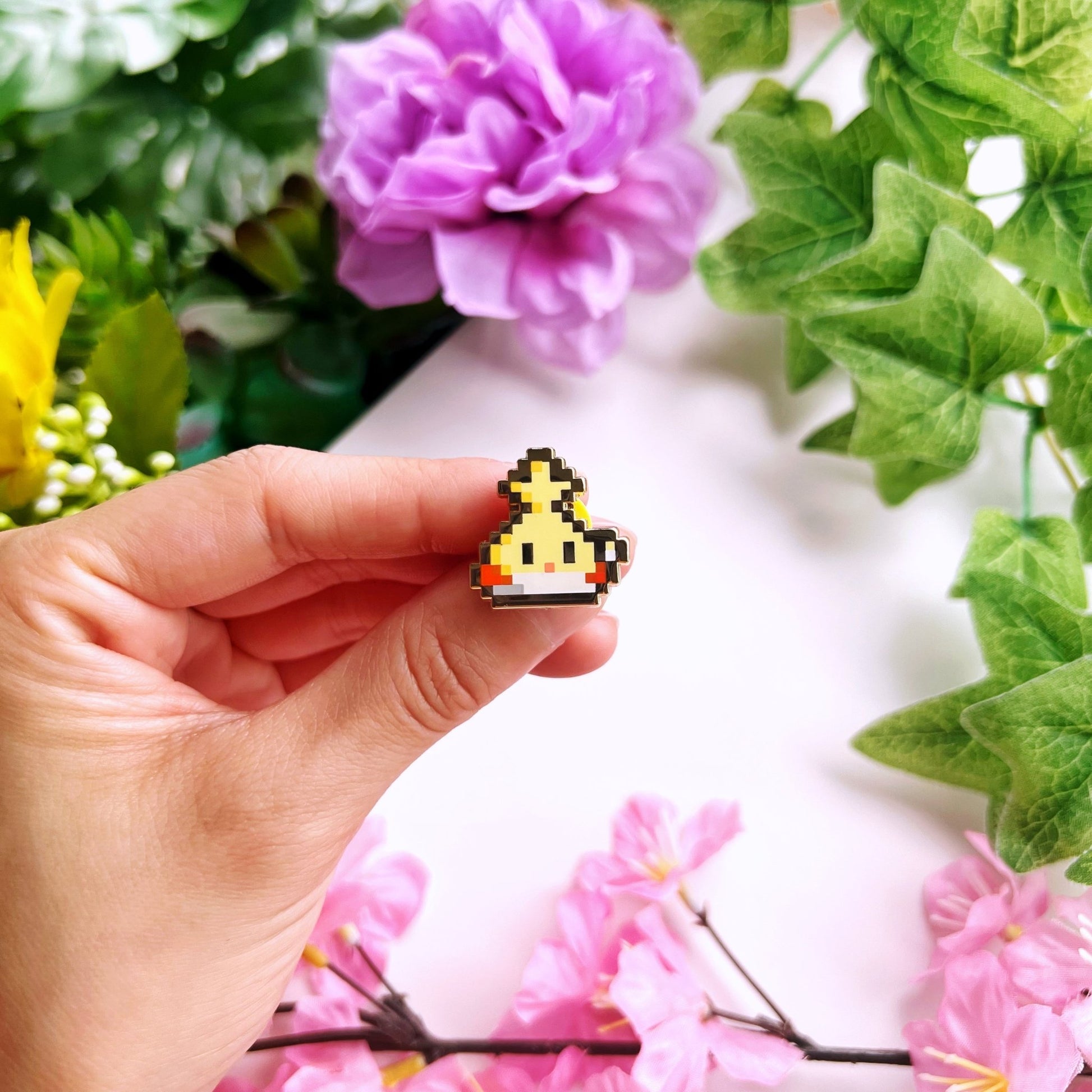 Enamel Pin - 8Bit Misfits (Narnar & Chichi) - SumLilThings