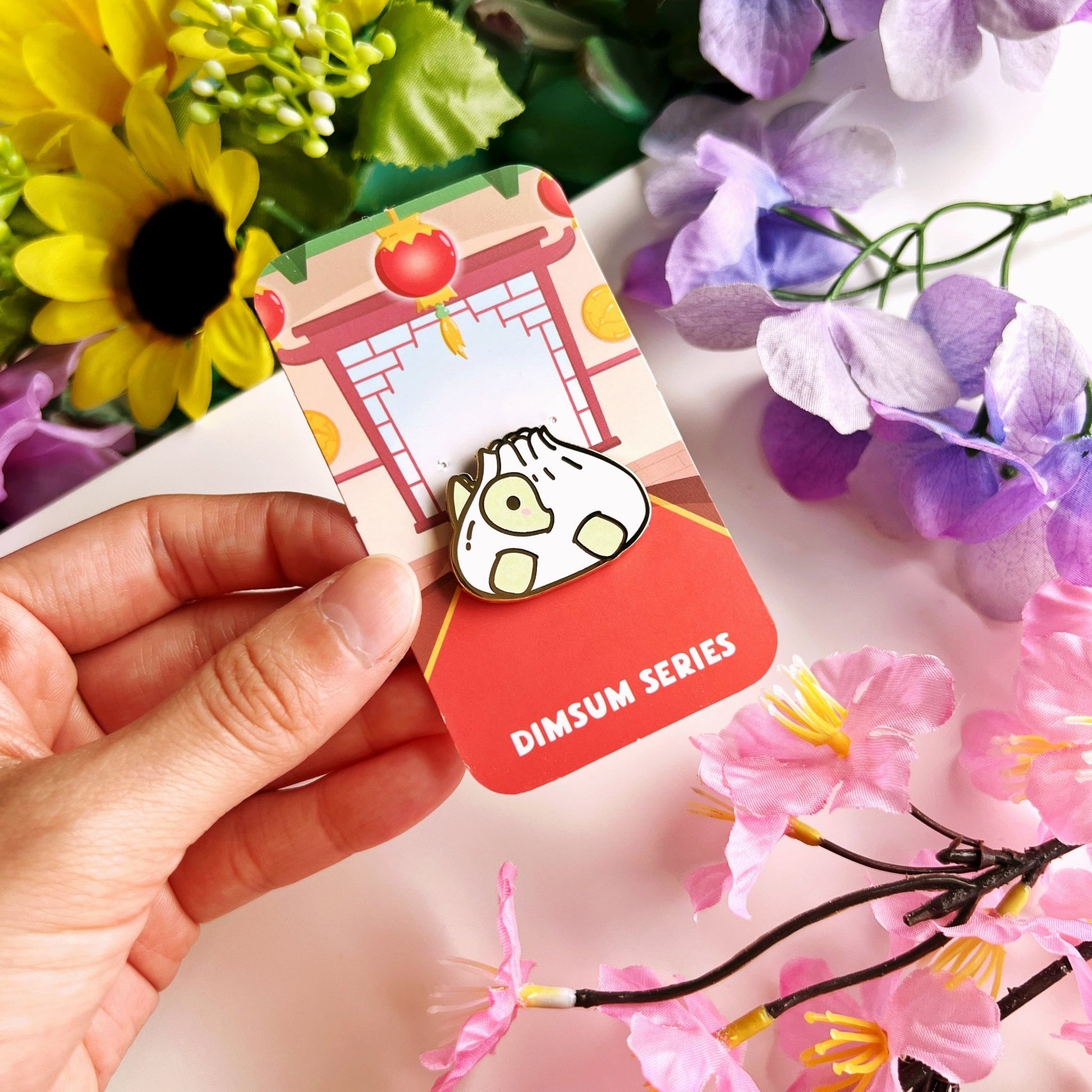 Enamel Pin - Dimsum Nohnoh Bao - SumLilThings