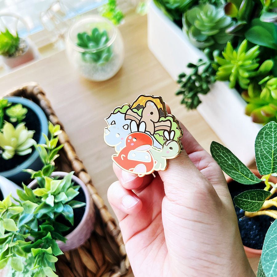 Enamel Pin - Dinoh Power - SumLilThings