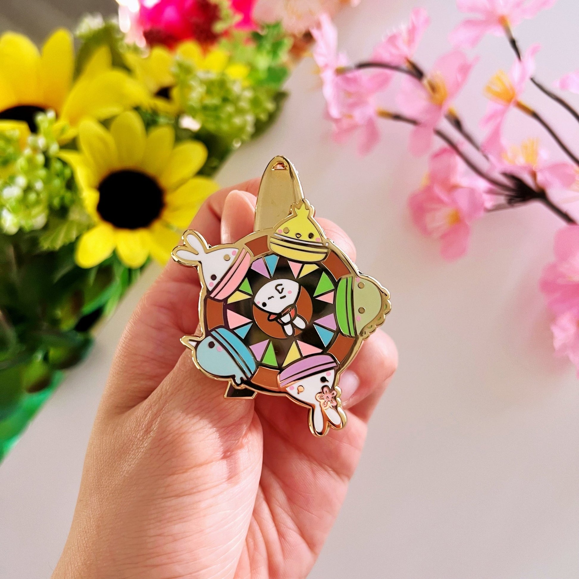 Enamel Pin - Ferris Wheel (Interactive Spinner) - SumLilThings