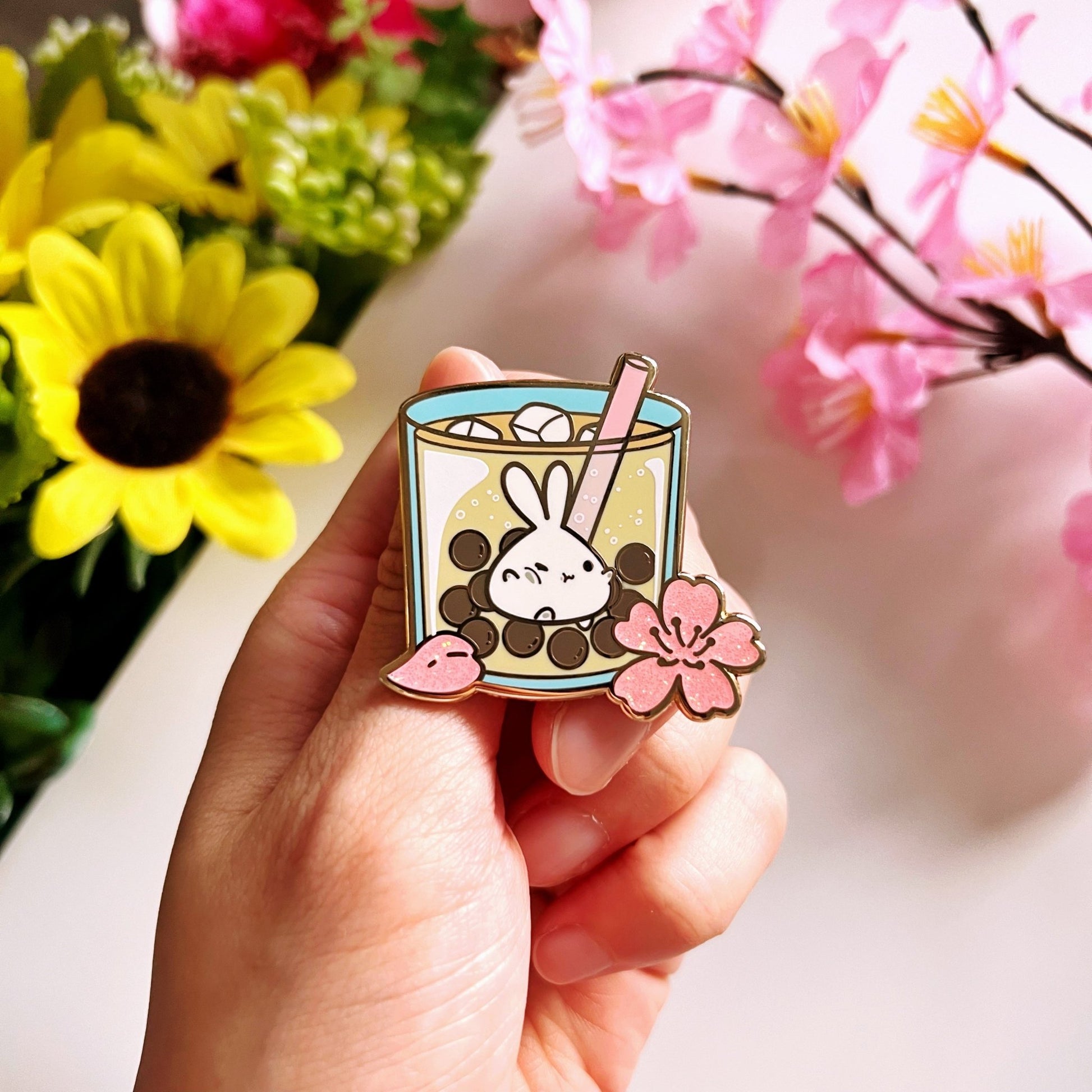 Enamel Pin - Lil' Cup of Boba - SumLilThings