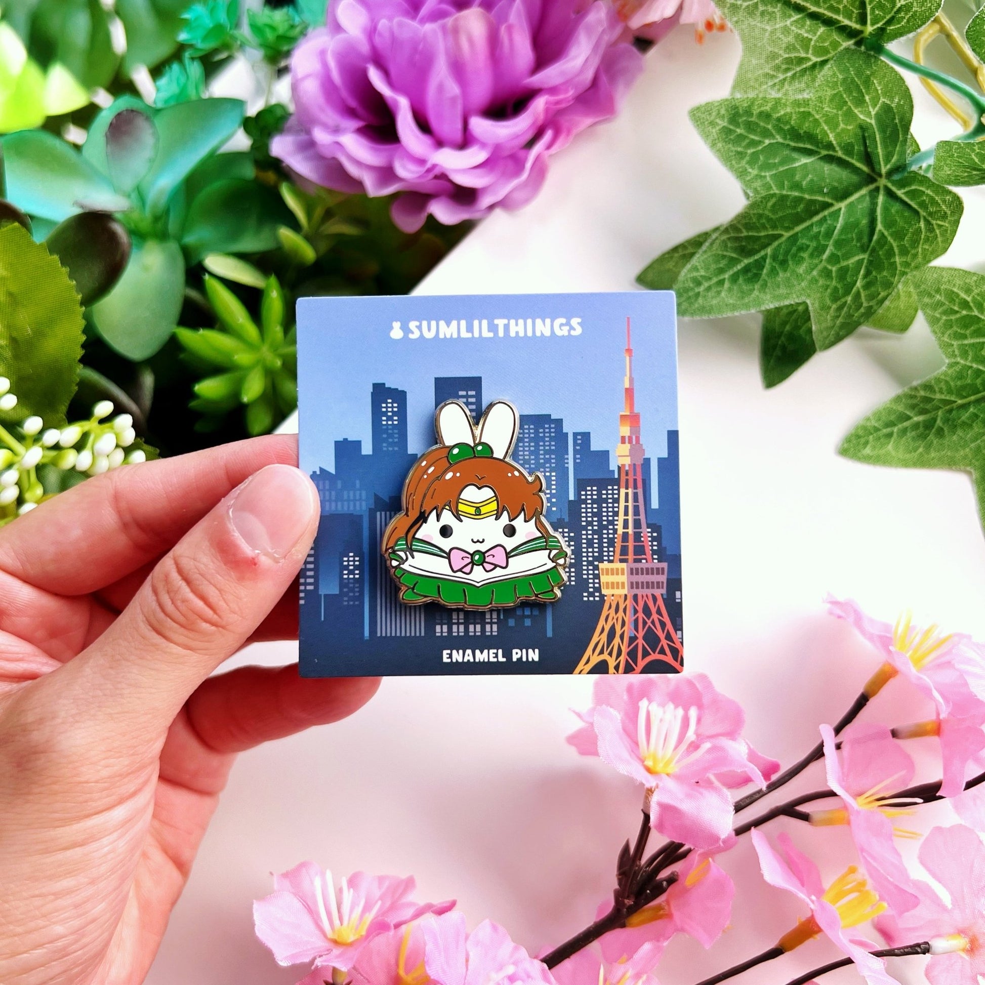 Enamel Pin - Lil' Moon Power Collection (Set of 8) - SumLilThings