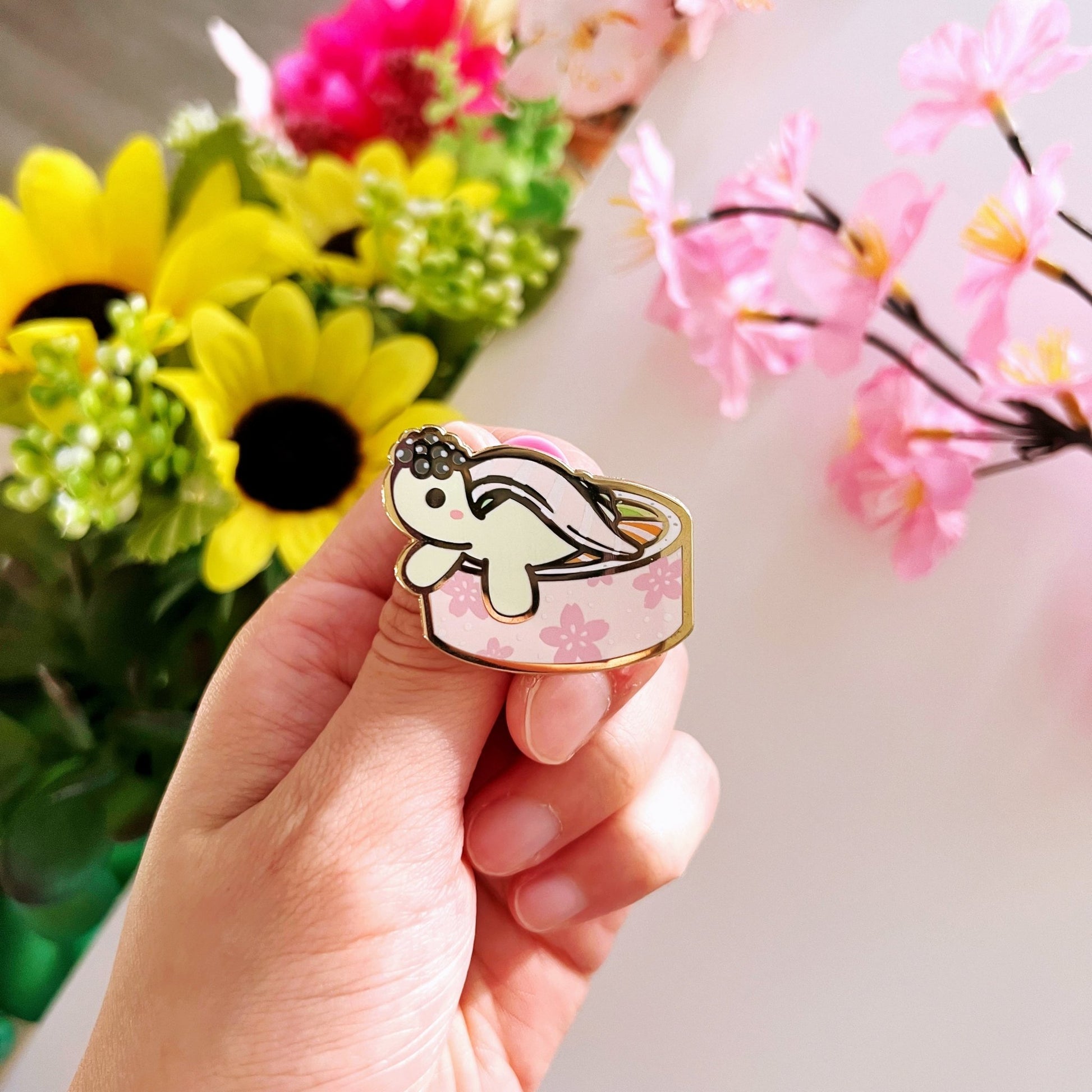 Enamel Pin - Lil' Nohnoh Sushi - SumLilThings