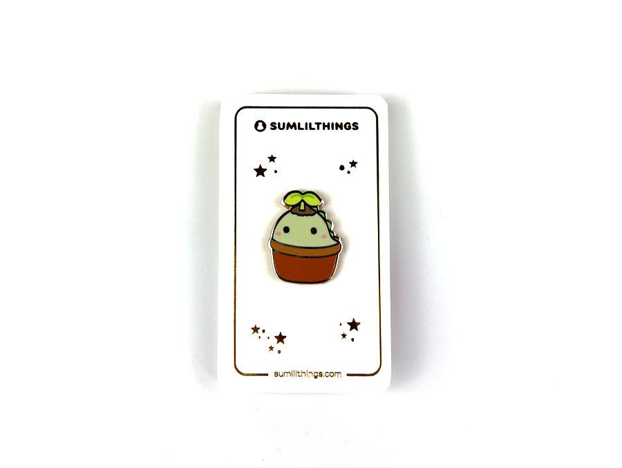 Enamel Pin - Lil' Potted Nohnoh Plant - SumLilThings