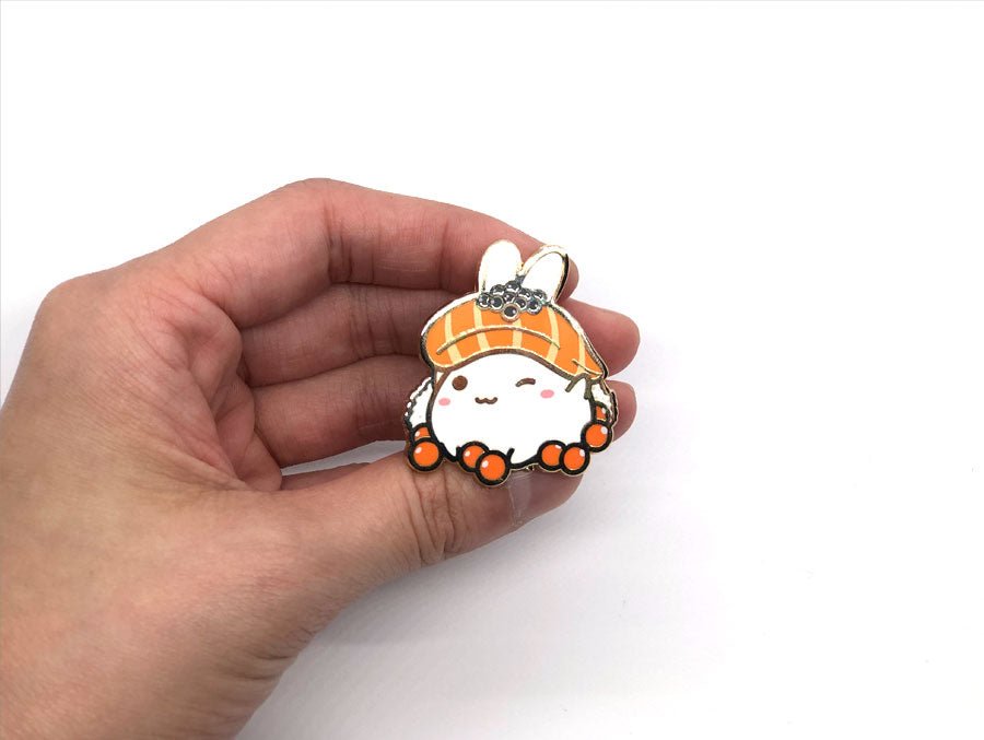 Enamel Pin - Lil' Salmon Sushi - SumLilThings