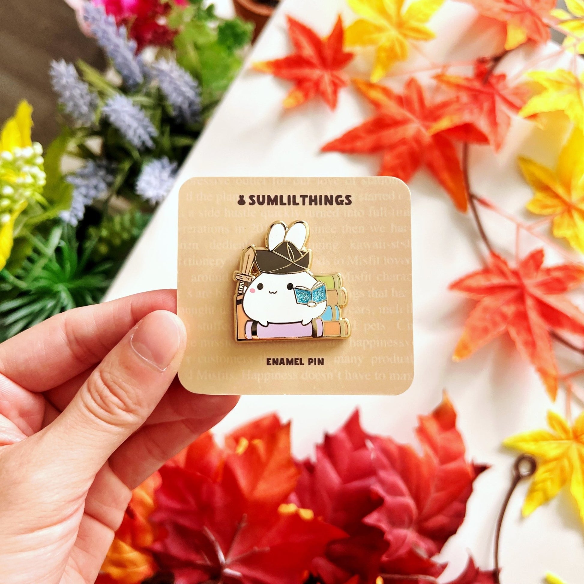 Enamel Pin - Lil's Adventure Book - SumLilThings