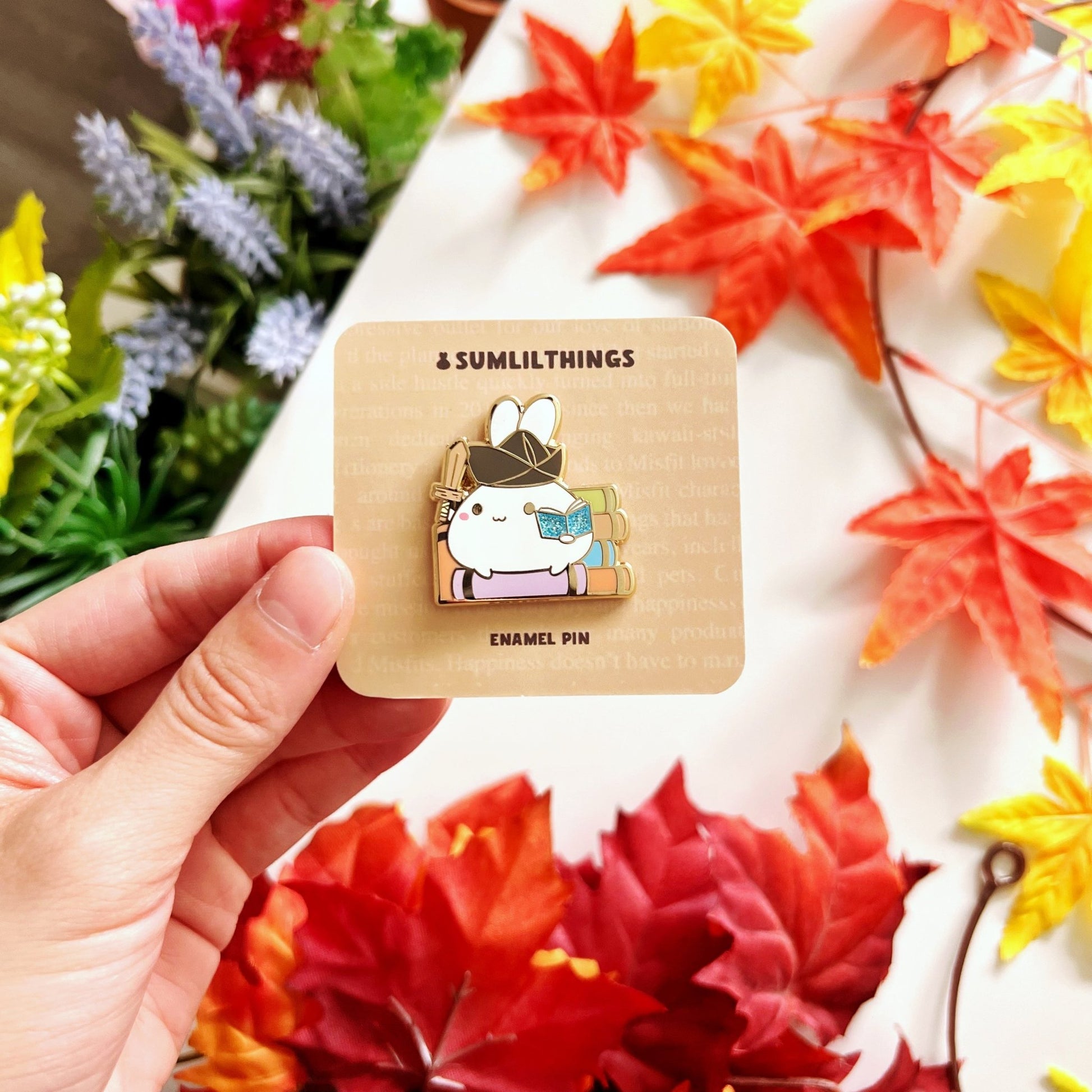 Enamel Pin - Lil's Adventure Book - SumLilThings