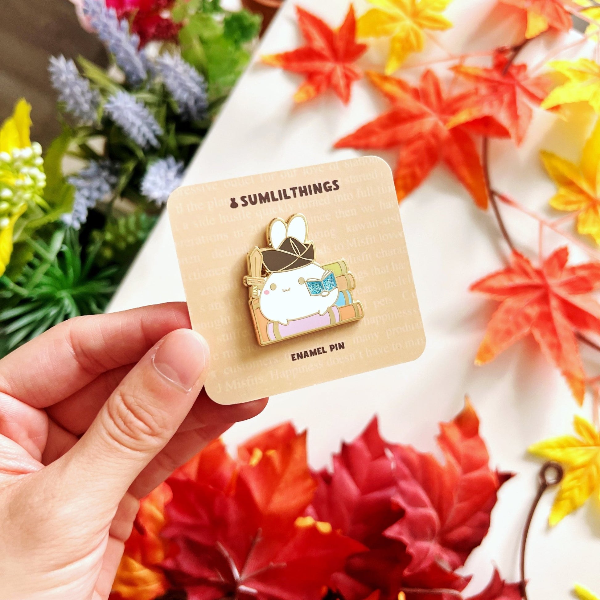 Enamel Pin - Lil's Adventure Book - SumLilThings