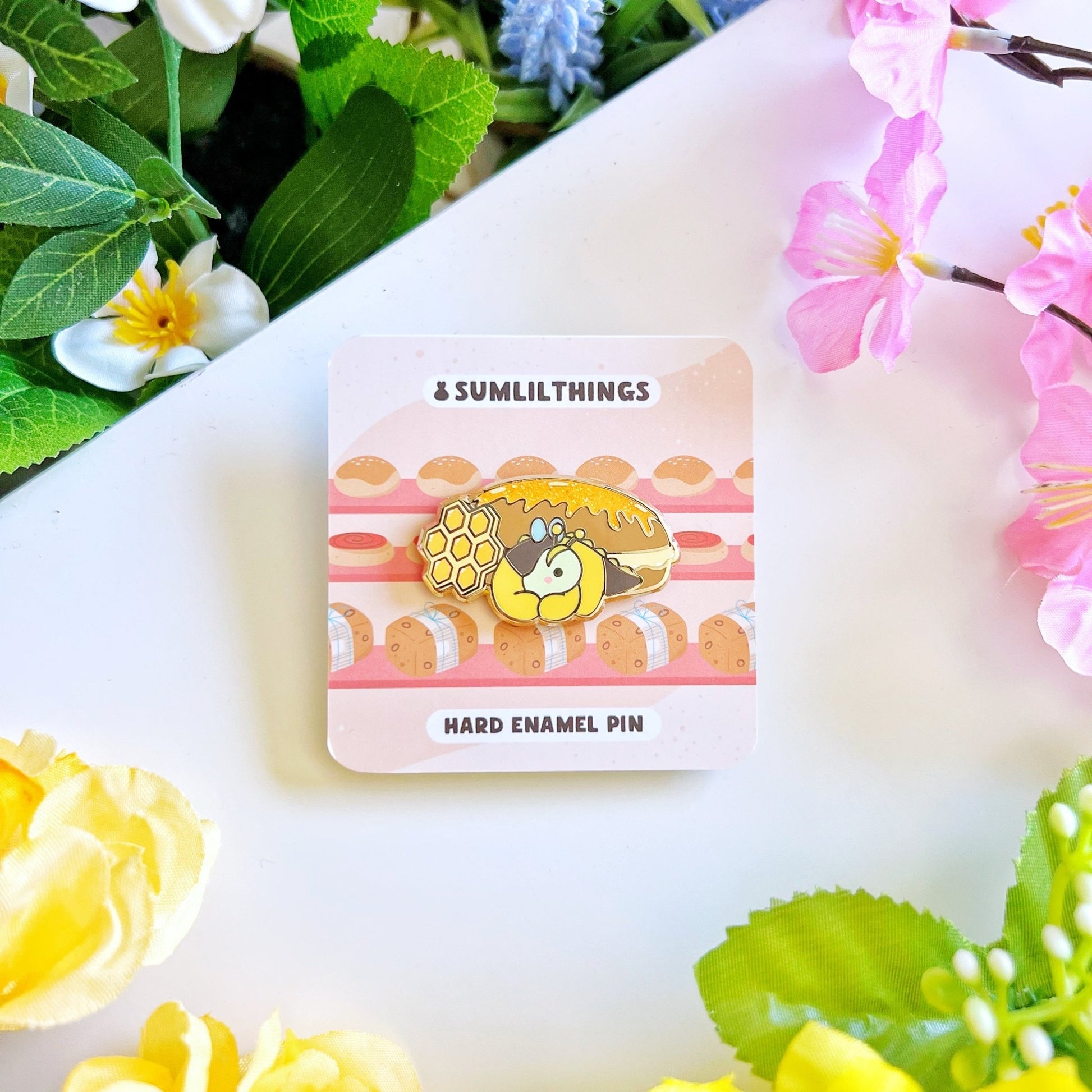 Enamel Pin - Nohnoh Honey Pastry Cream - SumLilThings