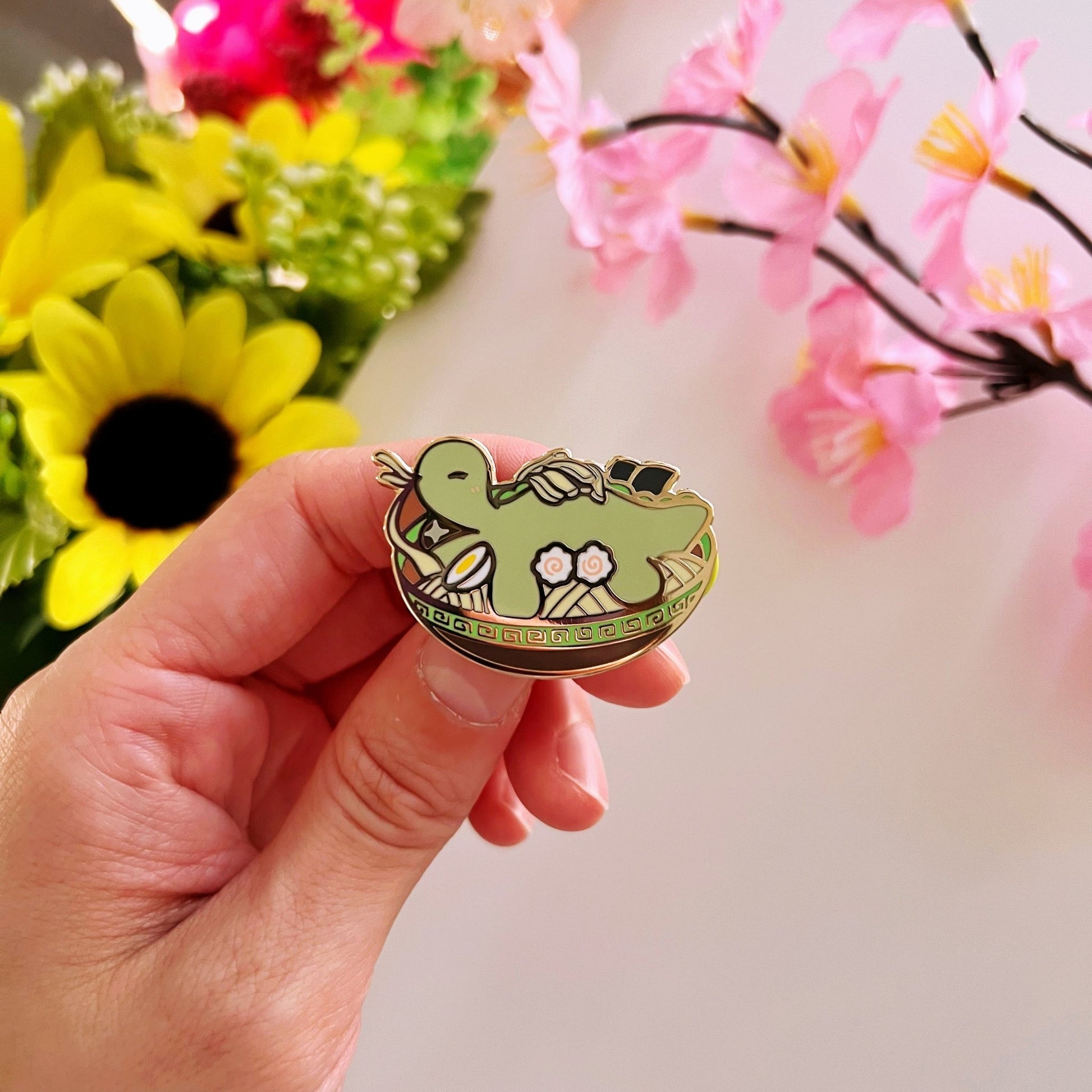 Enamel Pin - Nohnoh Ramen Bowl - SumLilThings