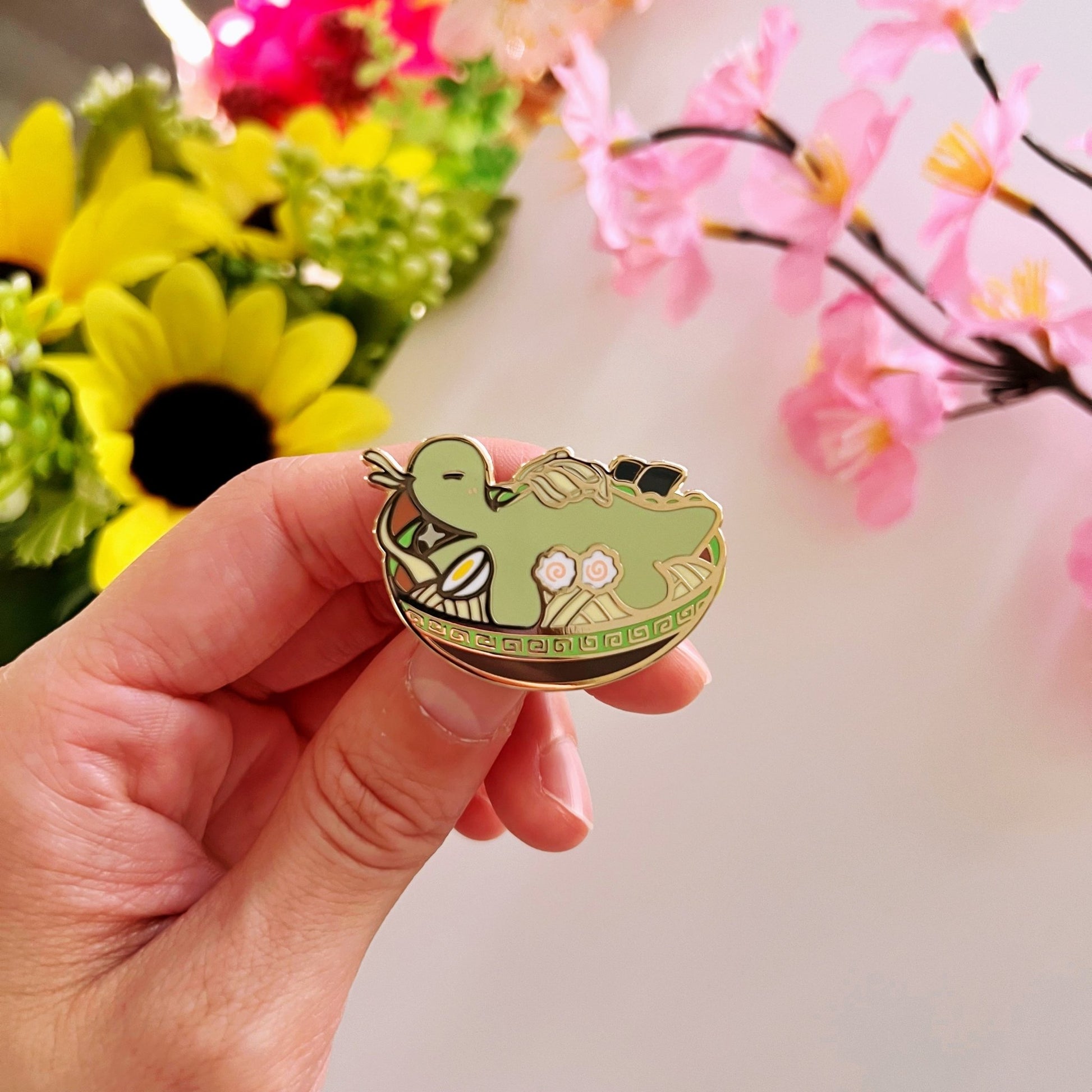 Enamel Pin - Nohnoh Ramen Bowl - SumLilThings