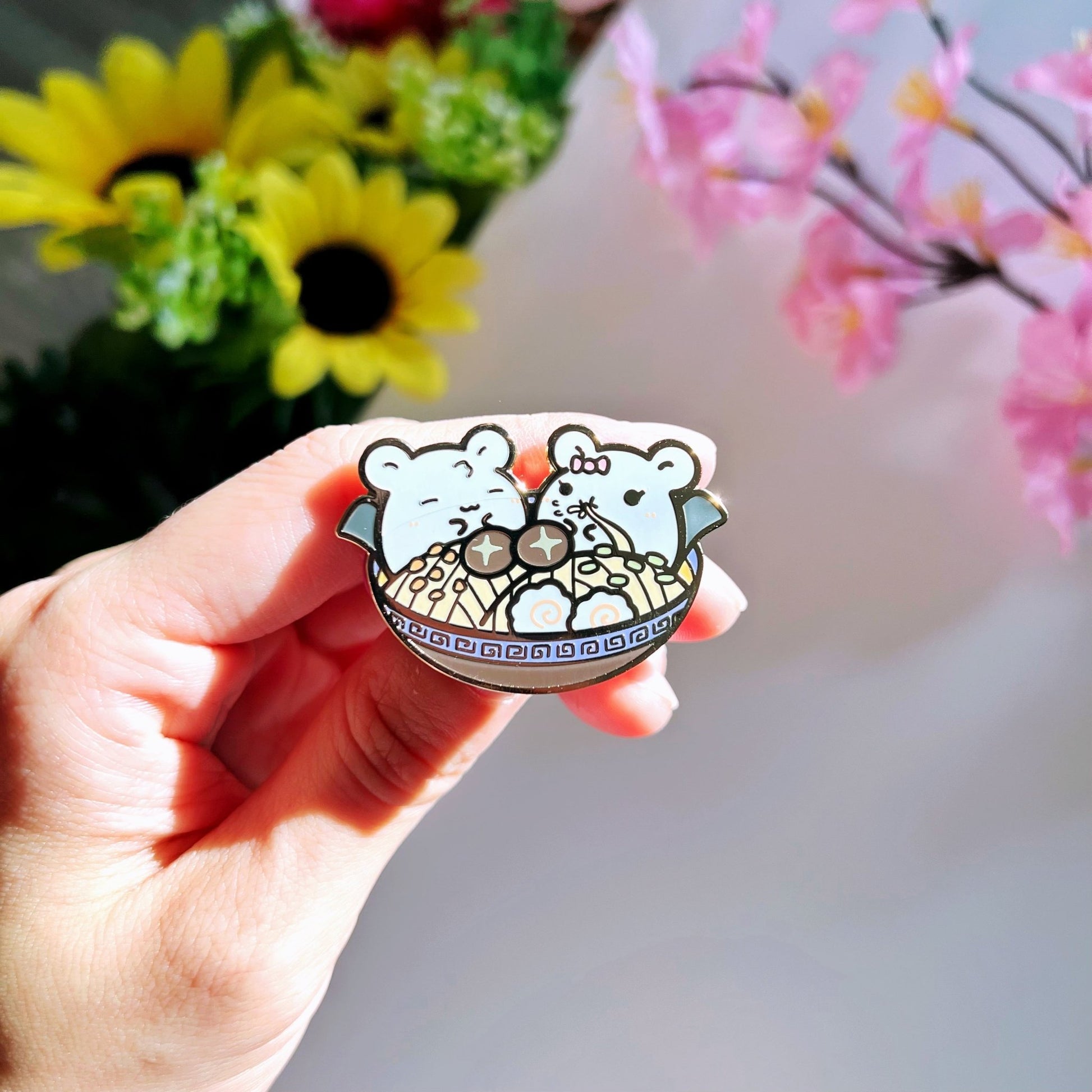Enamel Pin - Oatmeal & Cinnamon Ramen Bowl - SumLilThings