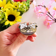 Enamel Pin - Oatmeal & Cinnamon Ramen Bowl - SumLilThings
