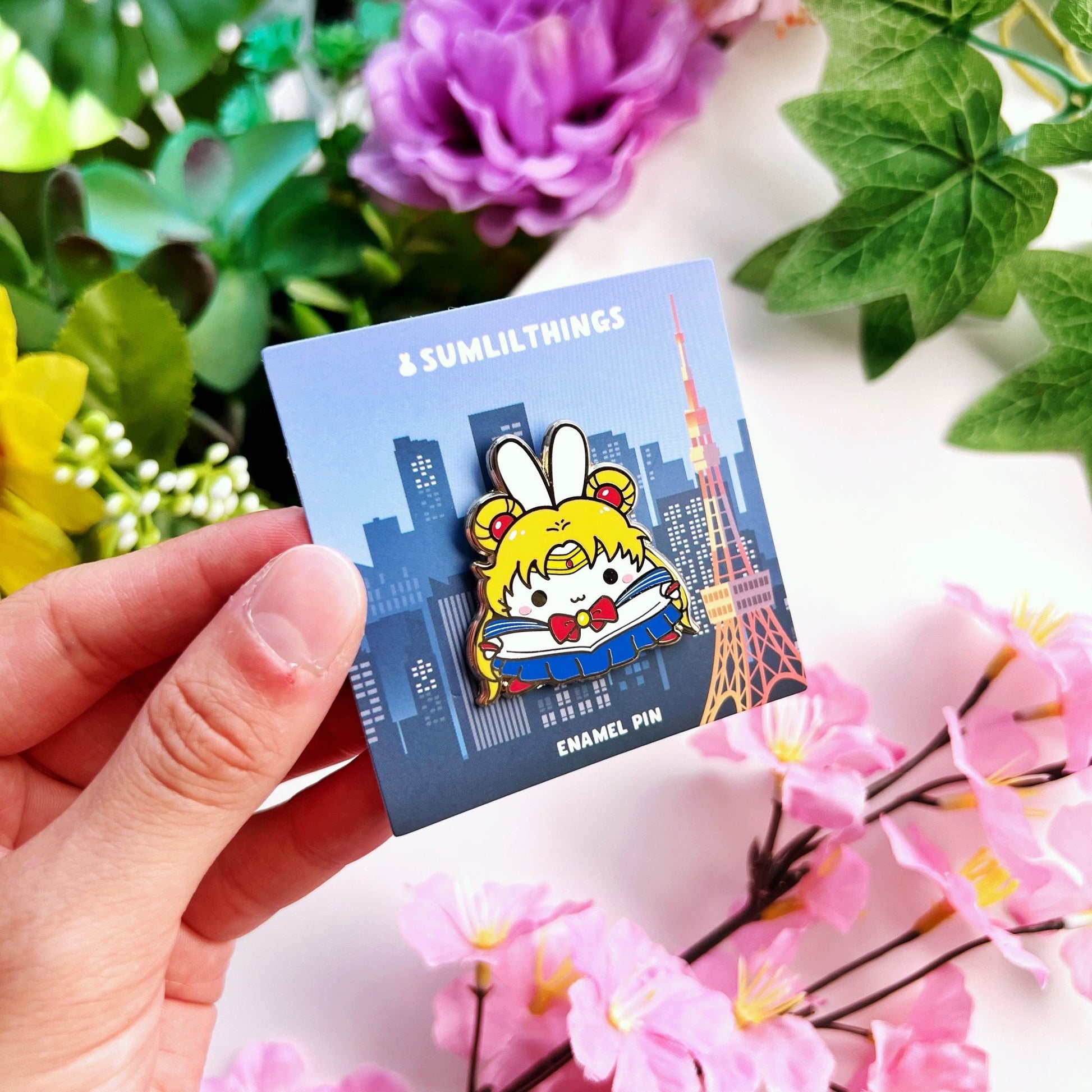 Enamel Pin - Sailor Lil Moon - SumLilThings