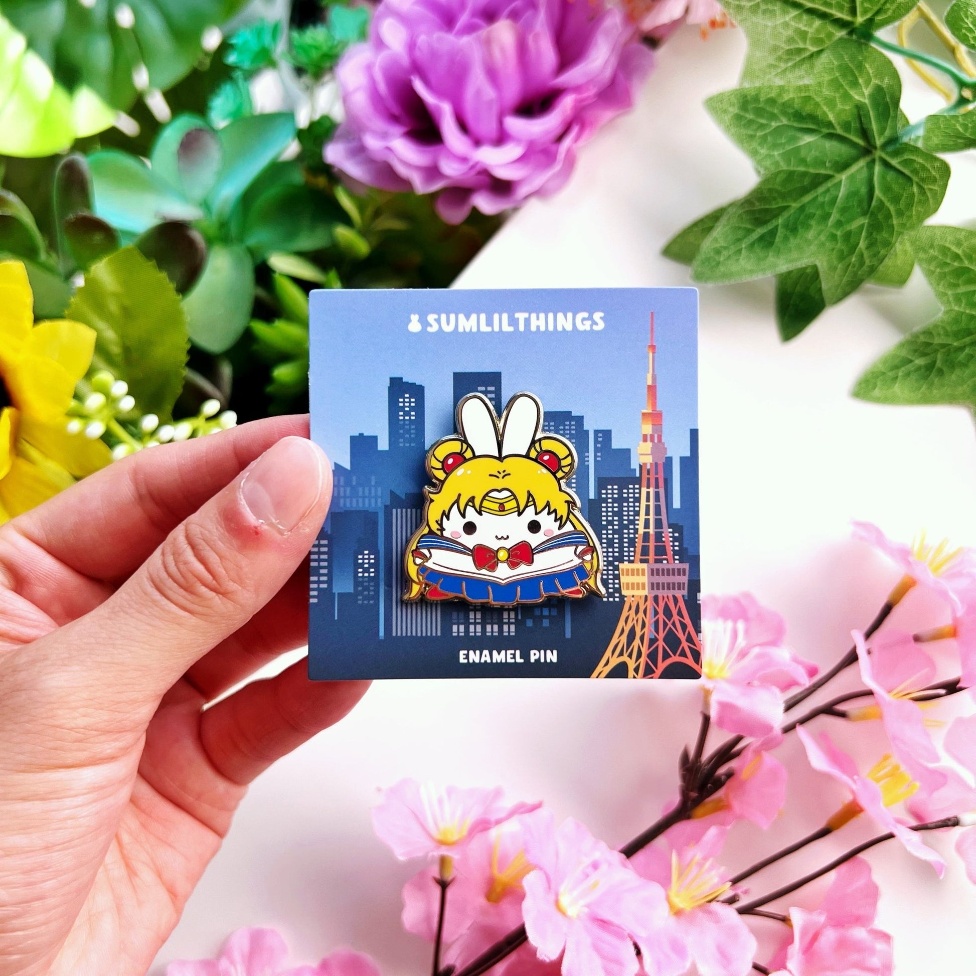 Enamel Pin - Sailor Lil Moon - SumLilThings
