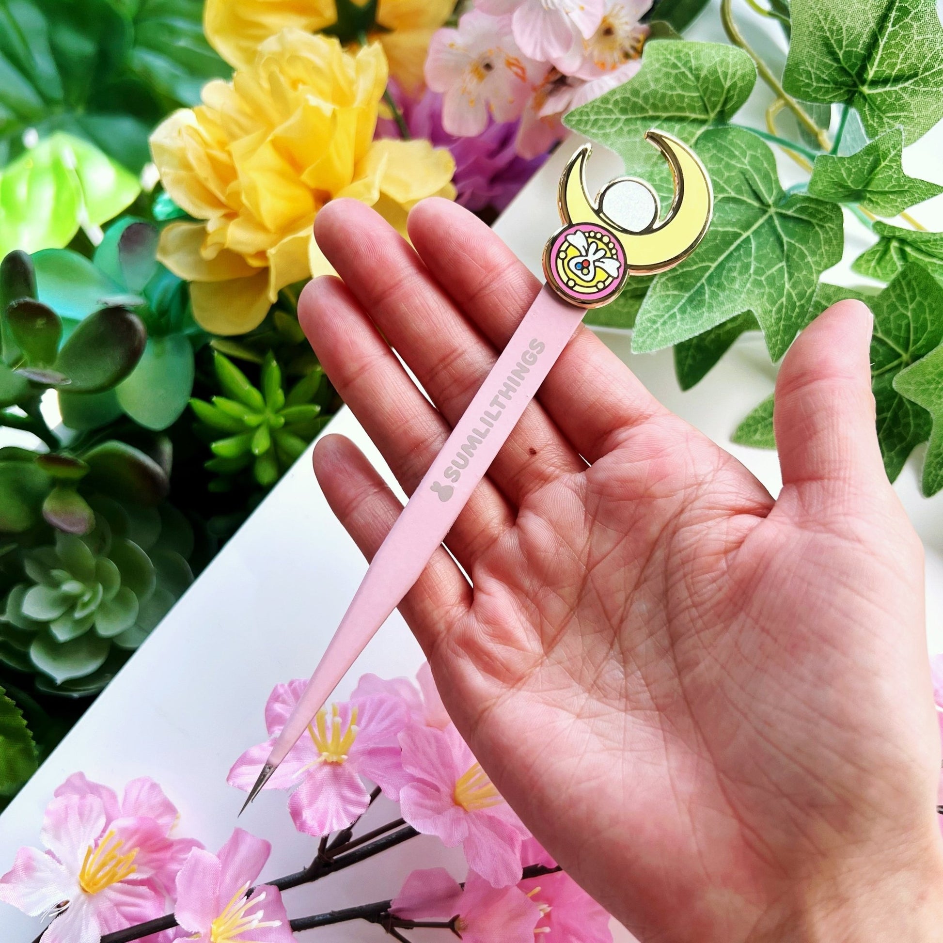 Enamel Tweezer - Magical Moon Stick (Fine Point) - SumLilThings