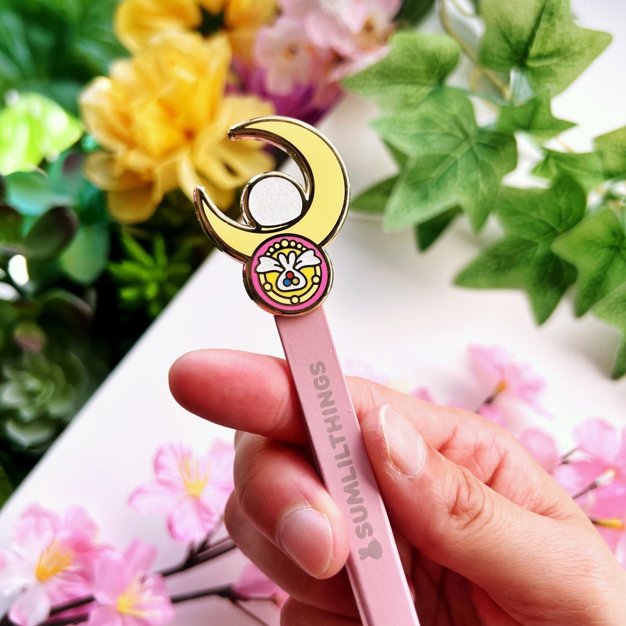 Enamel Tweezer - Magical Moon Stick (Fine Point) - SumLilThings