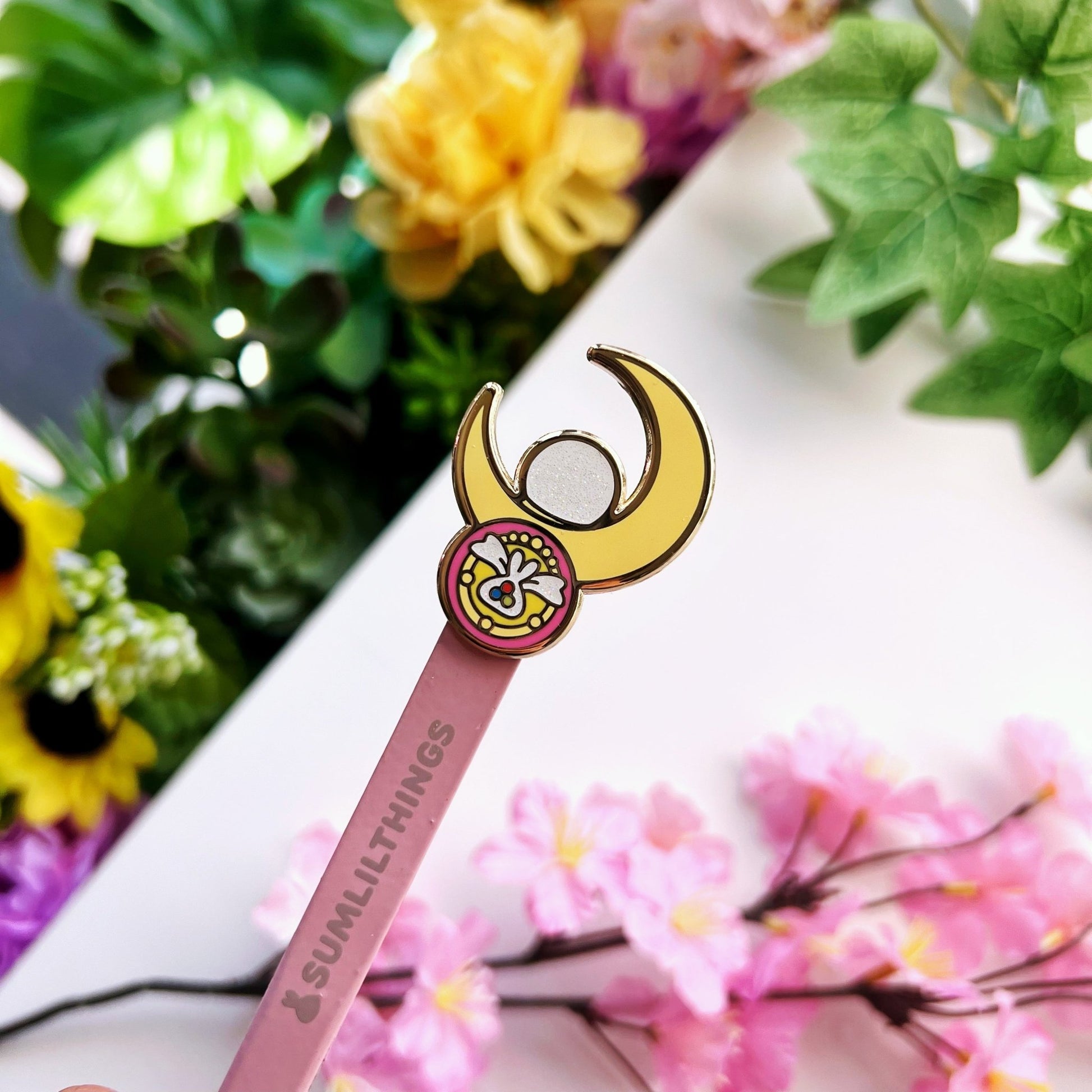Enamel Tweezer - Magical Moon Stick (Fine Point) - SumLilThings