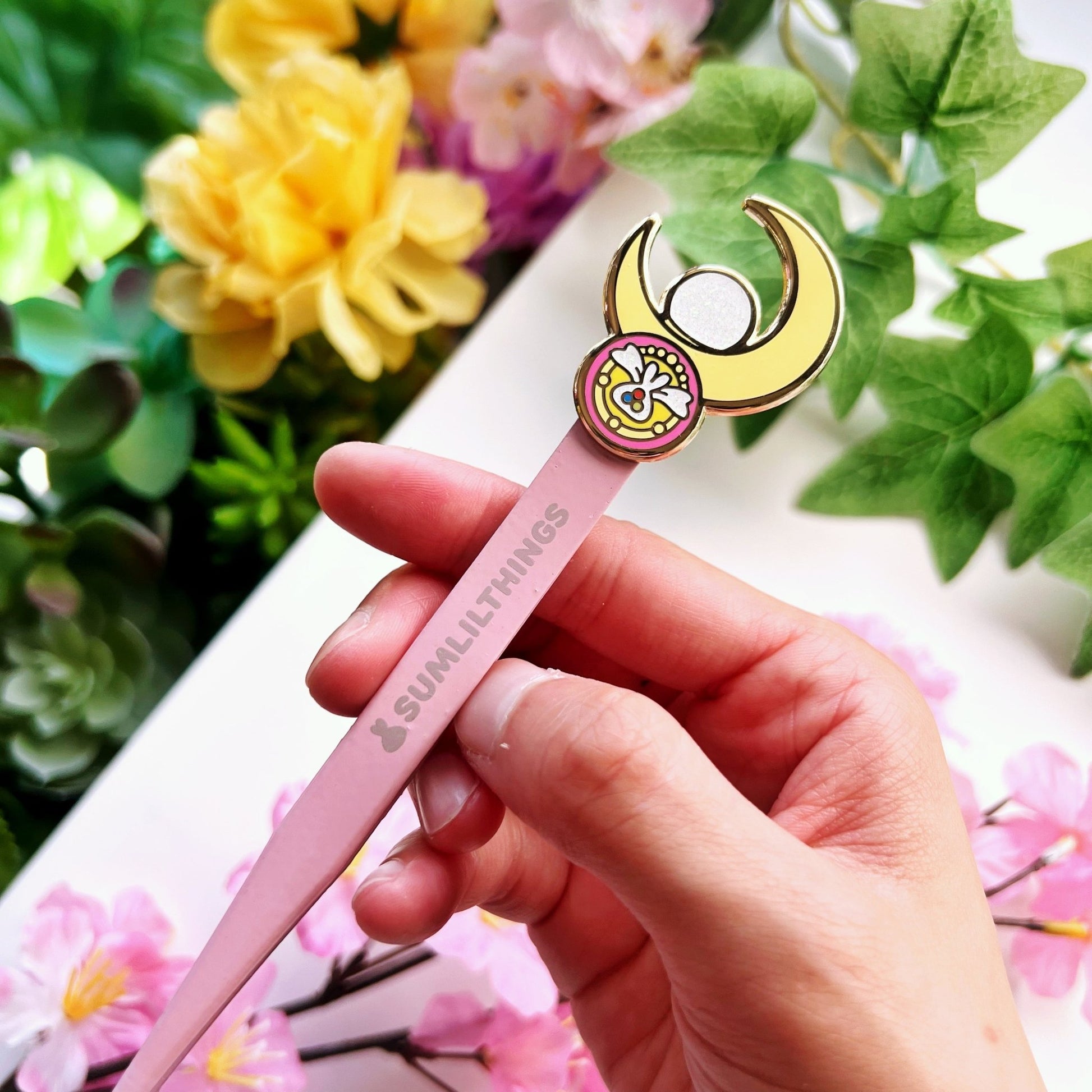 Enamel Tweezer - Magical Moon Stick (Fine Point) - SumLilThings