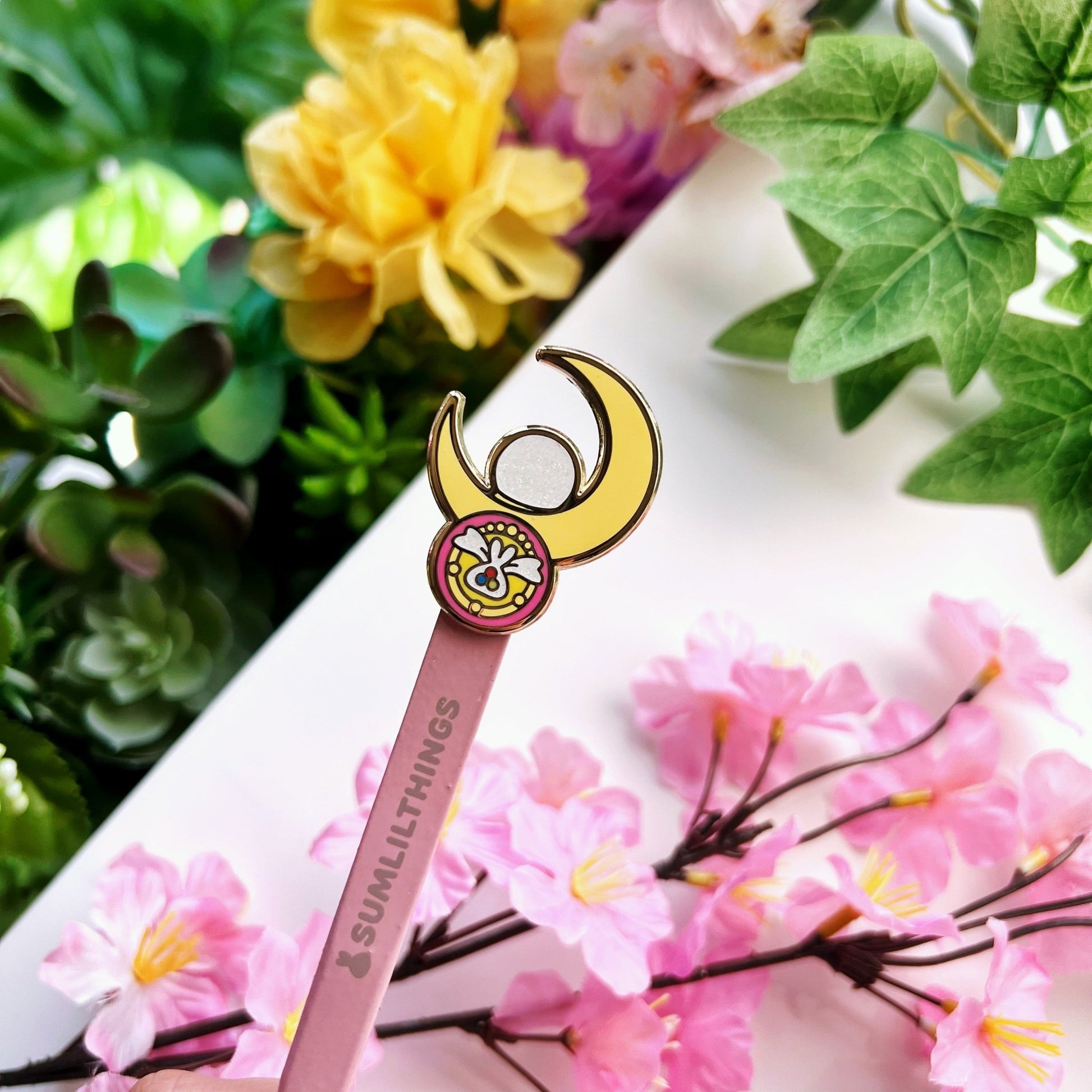 Enamel Tweezer - Magical Moon Stick (Fine Point) - SumLilThings