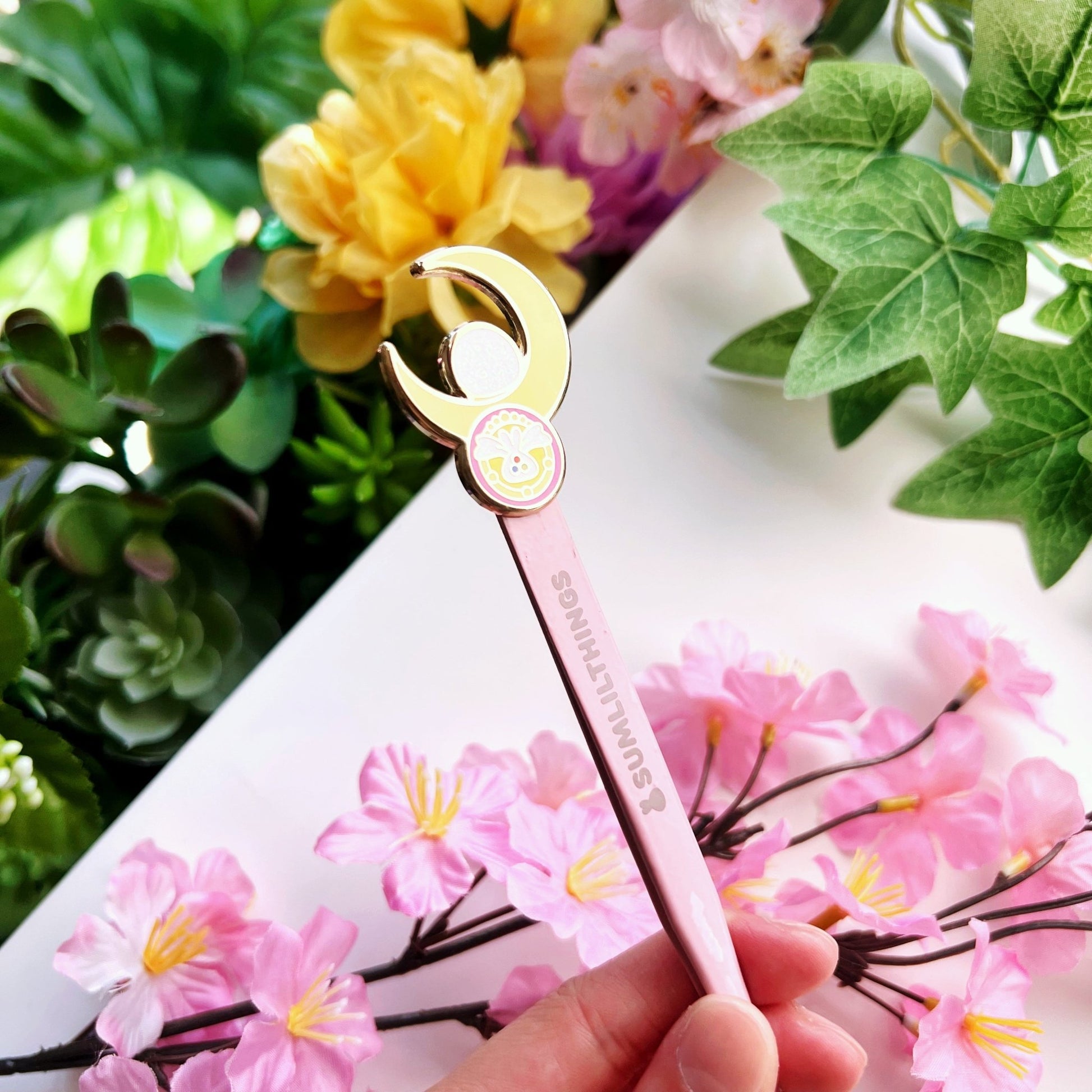 Enamel Tweezer - Magical Moon Stick (Fine Point) - SumLilThings