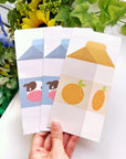 Envelopes - Milk & Orange Carton (Pack of 10) - SumLilThings