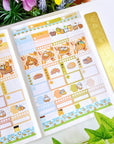 Hobonichi COUSIN - Lil' Honey Pastries - Gold Foil - SumLilThings