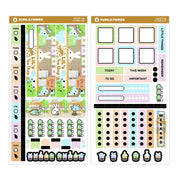 Hobonichi WEEKS Kit - Boba Lyfe - Gold Foil - SumLilThings