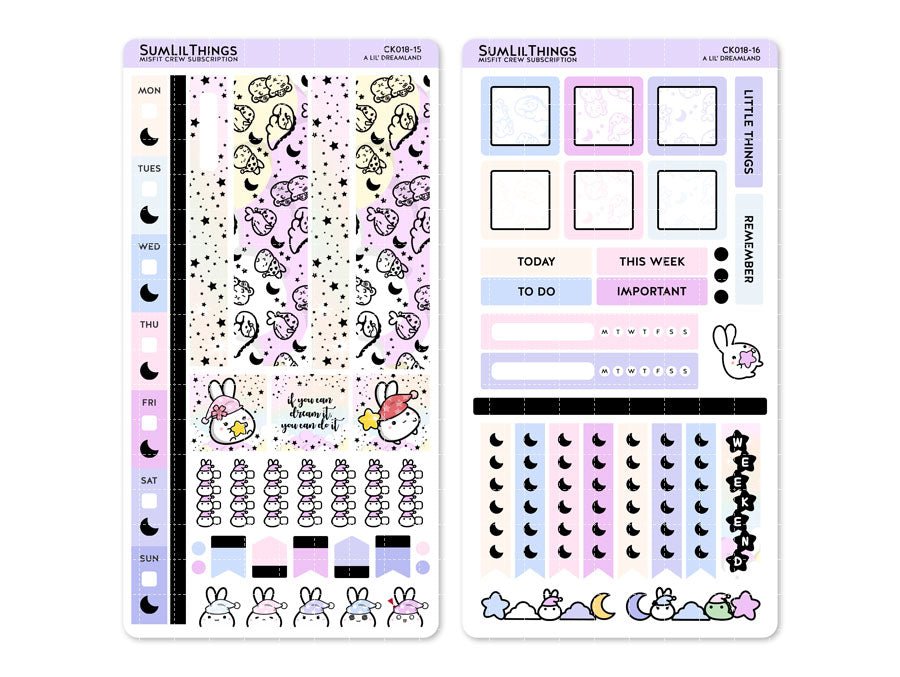 Hobonichi WEEKS Kit - Dreamland - Gold Stars Foil - SumLilThings