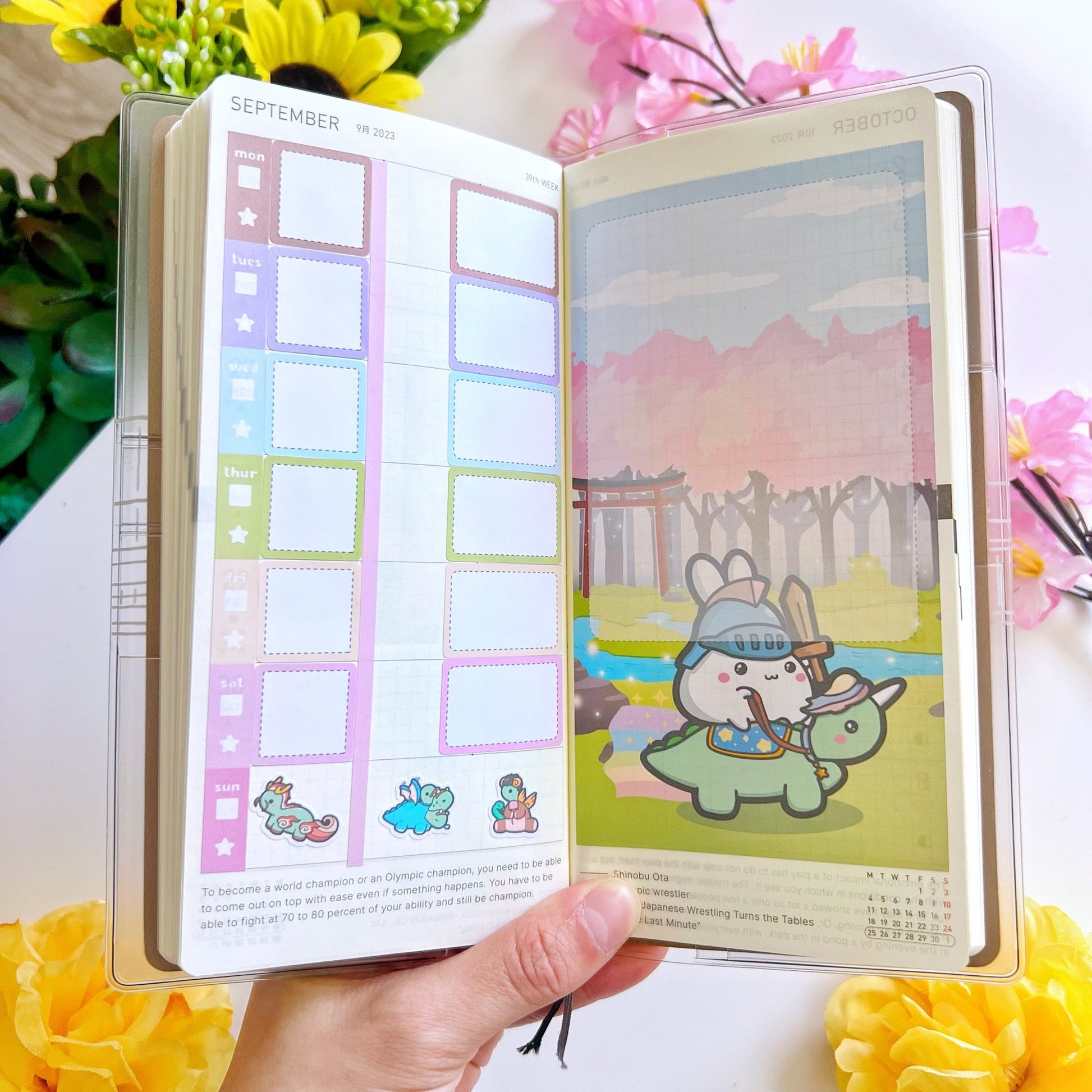 Hobonichi WEEKS Kit - Lil' Mythological - SumLilThings
