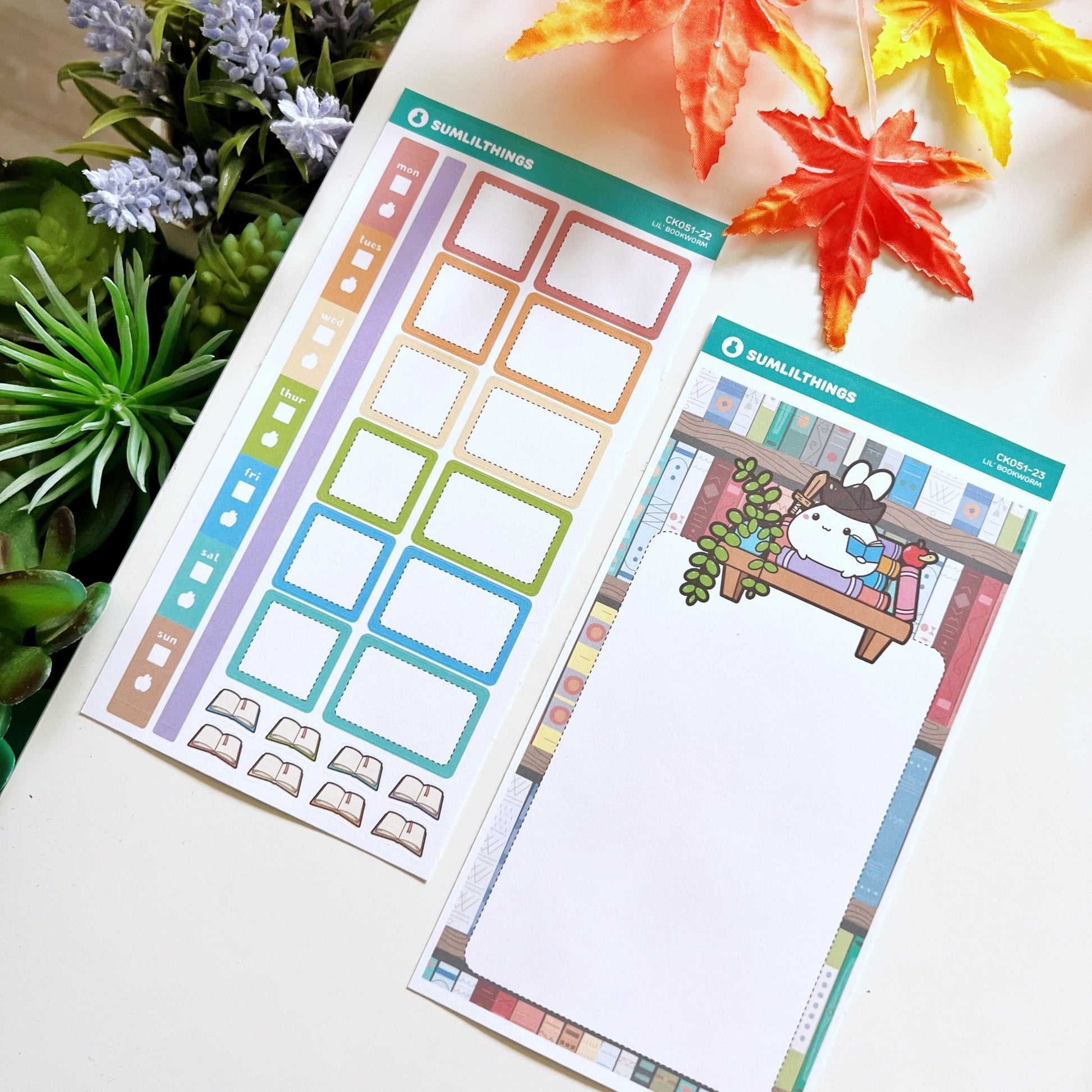 Hobonichi WEEKS - Lil' Bookworm - SumLilThings