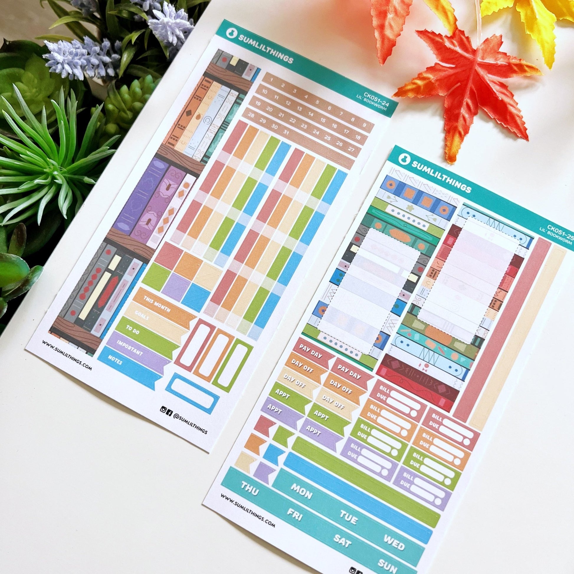 Hobonichi WEEKS - Lil' Bookworm - SumLilThings