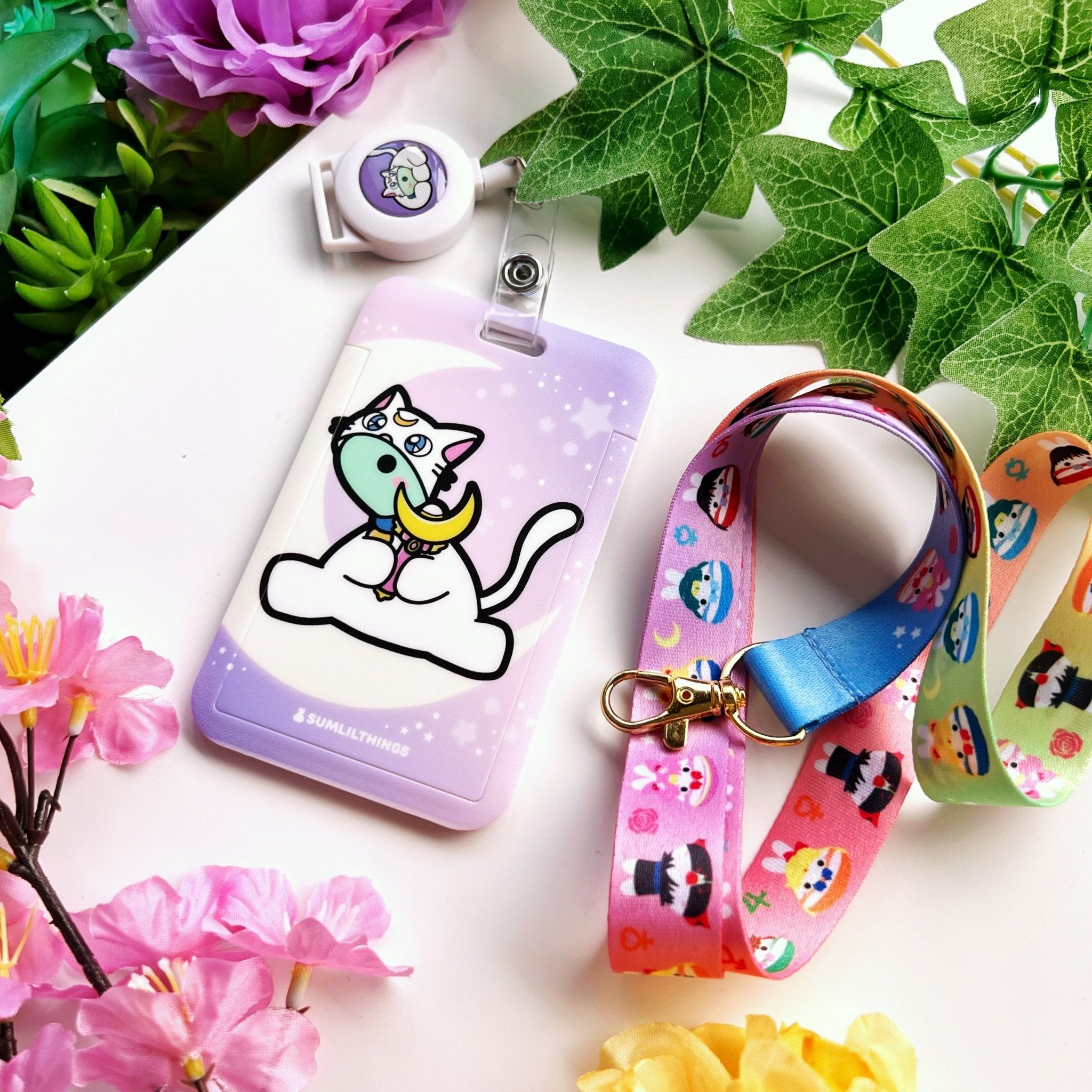 ID Card Holder - Lil' Moon Power Collection – SumLilThings