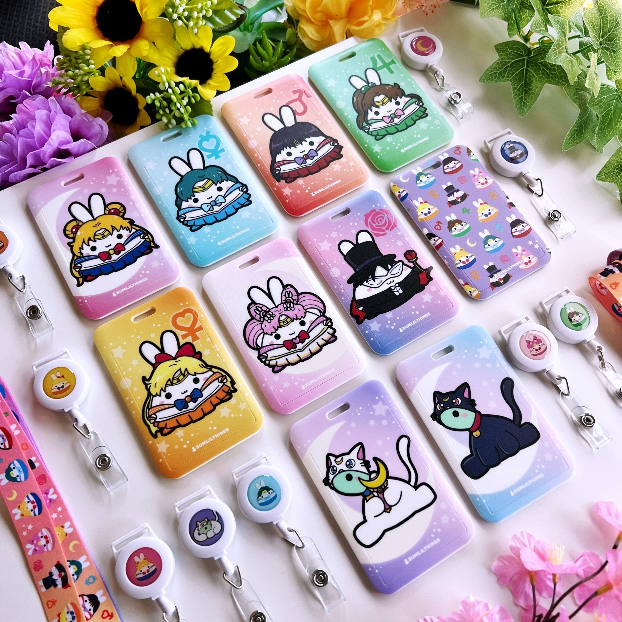 ID Card Holder - Lil' Moon Power Collection - SumLilThings