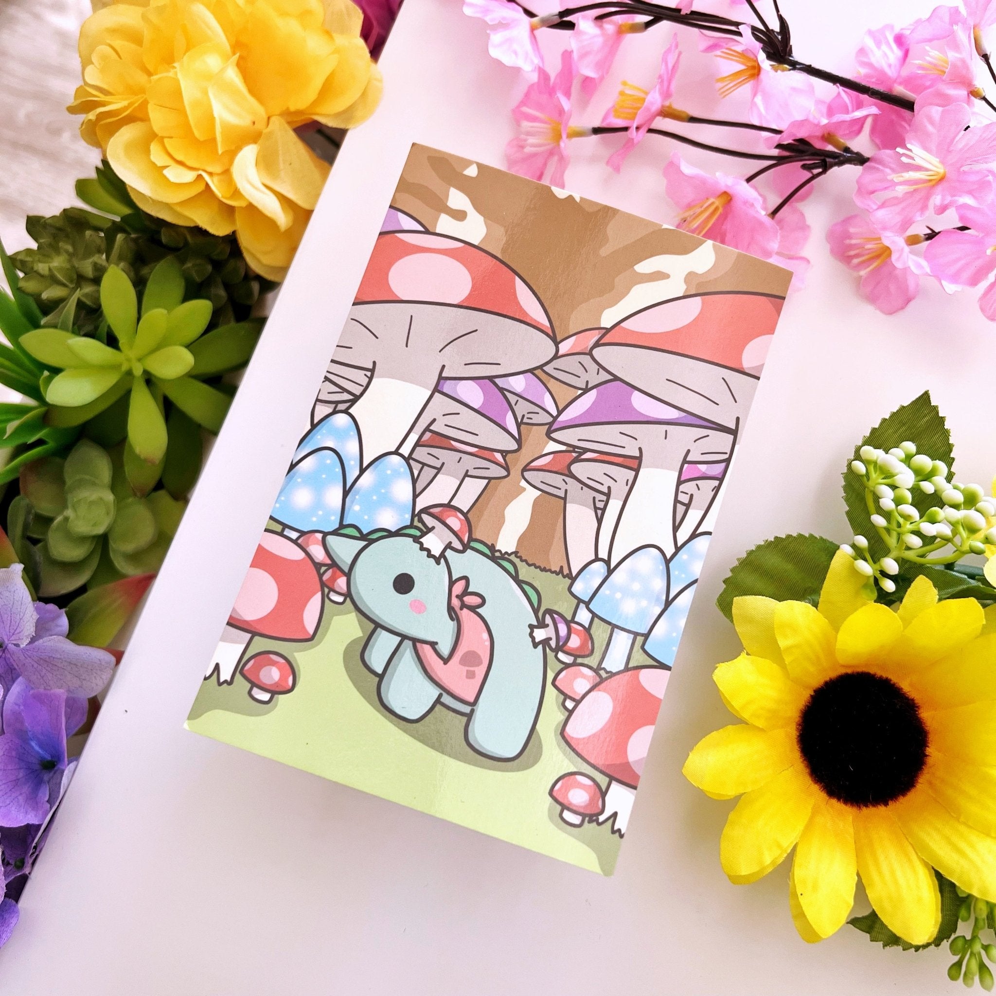 Journaling Card - Lil' Mushroom Forest - SumLilThings