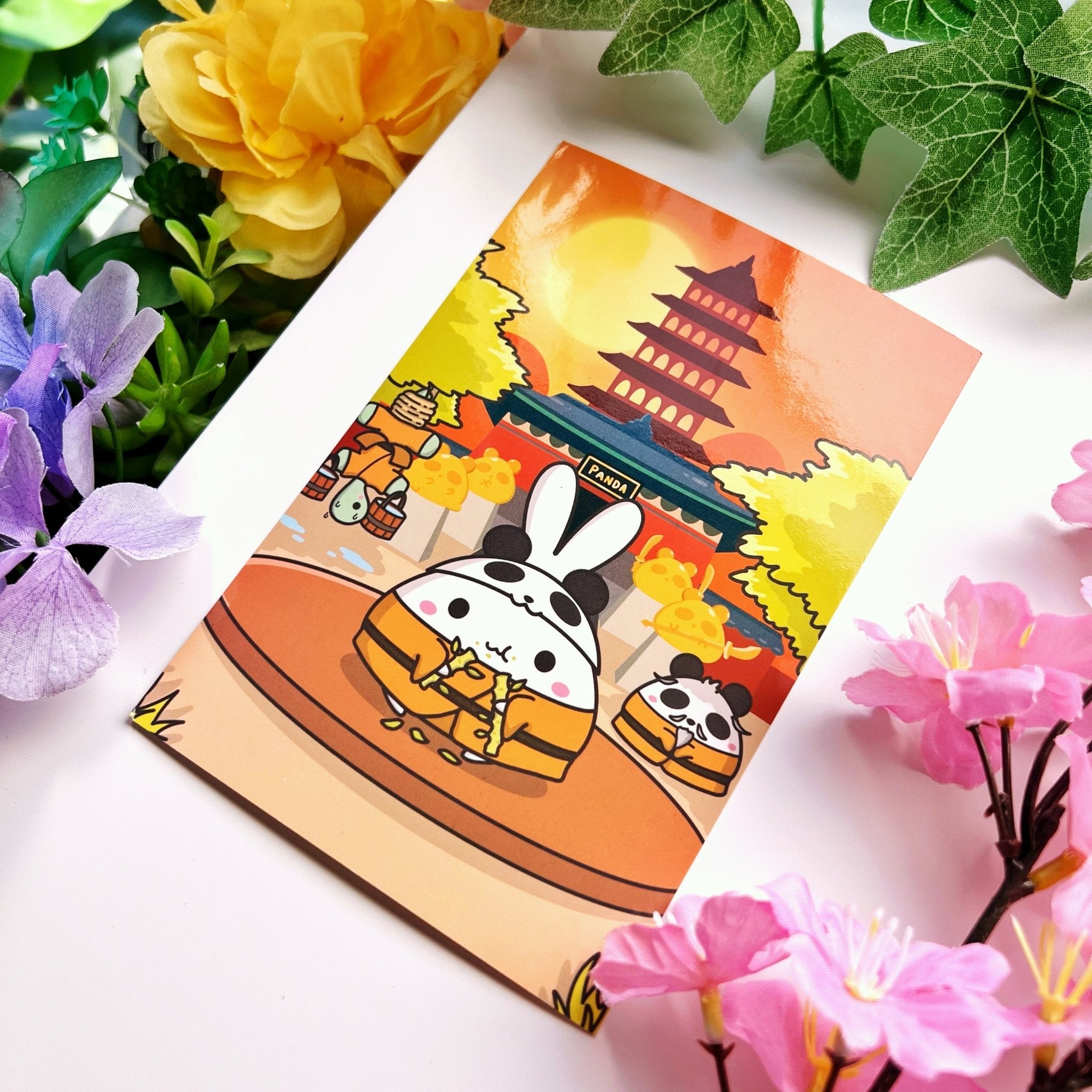 Journaling Card - Lil' Panda Dojo - SumLilThings