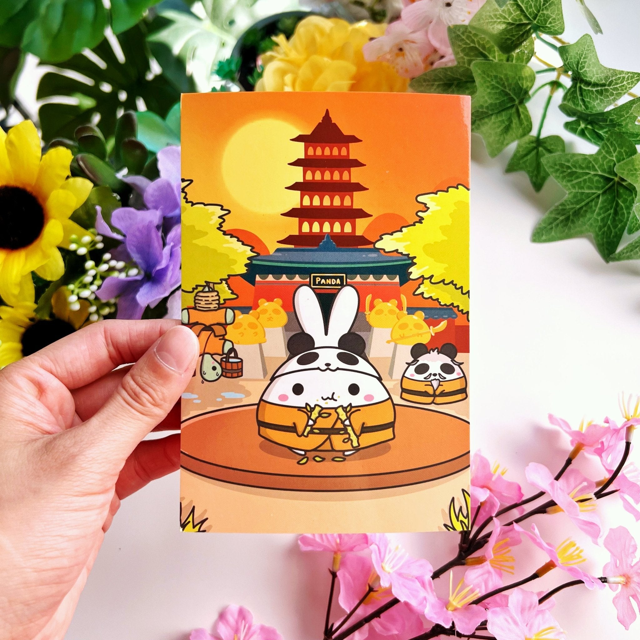 Journaling Card - Lil&#39; Panda Dojo - SumLilThings