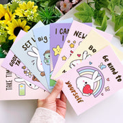 Journaling Card - New Year New Me (Set of 8) - Gold Foiled - SumLilThings