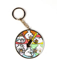Lil' Boba Decision Wheel - Spinning Keychain - SumLilThings