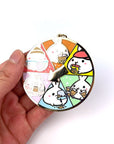 Lil' Boba Decision Wheel - Spinning Keychain - SumLilThings