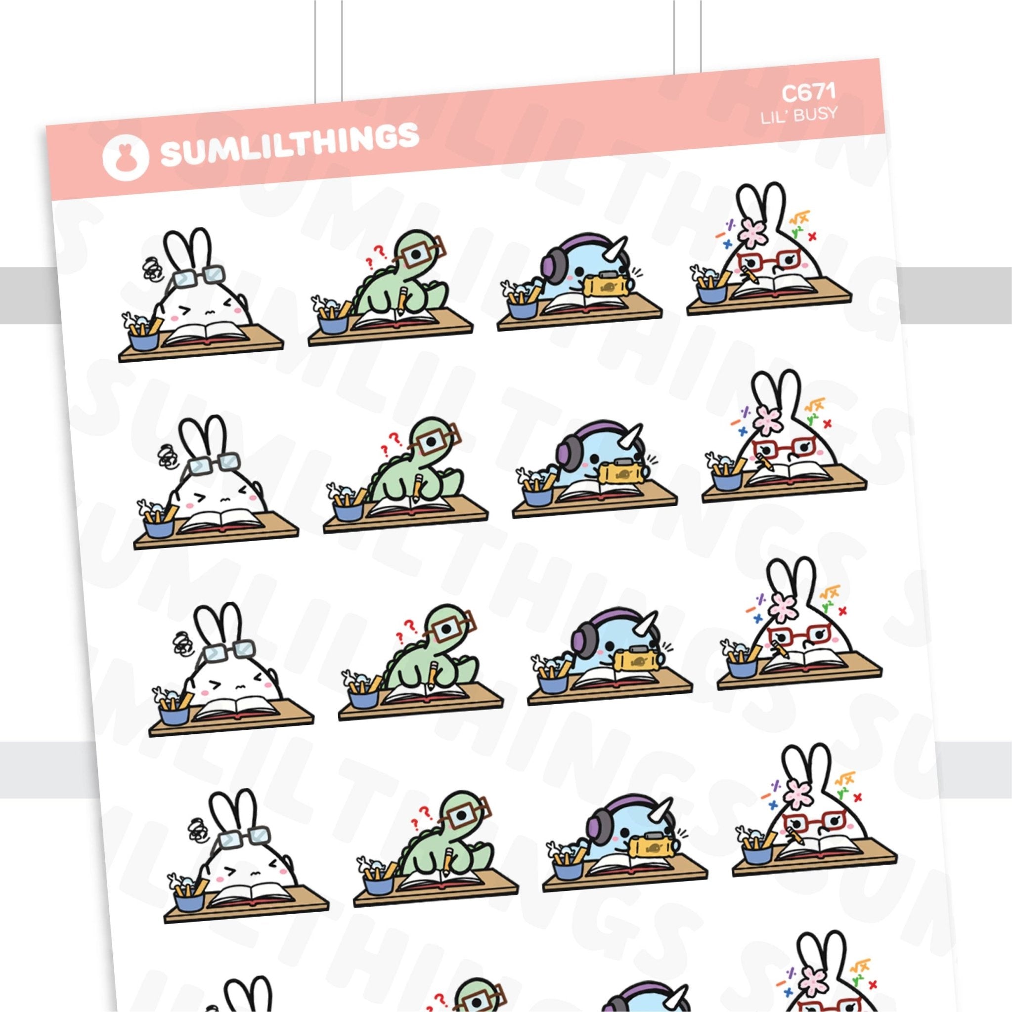 Lil' Busy Stickers – SumLilThings