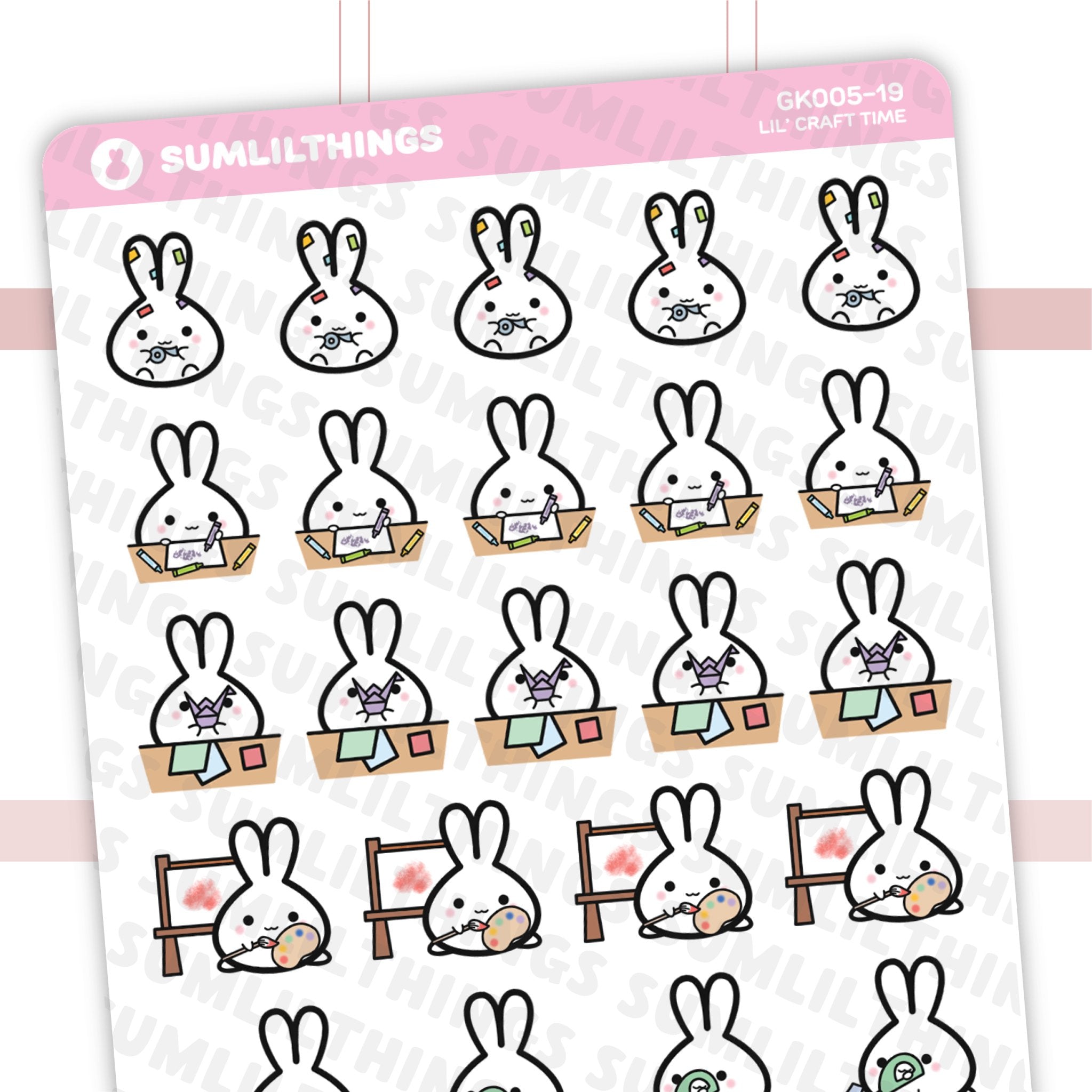 Lil' Craft Time Stickers - SumLilThings