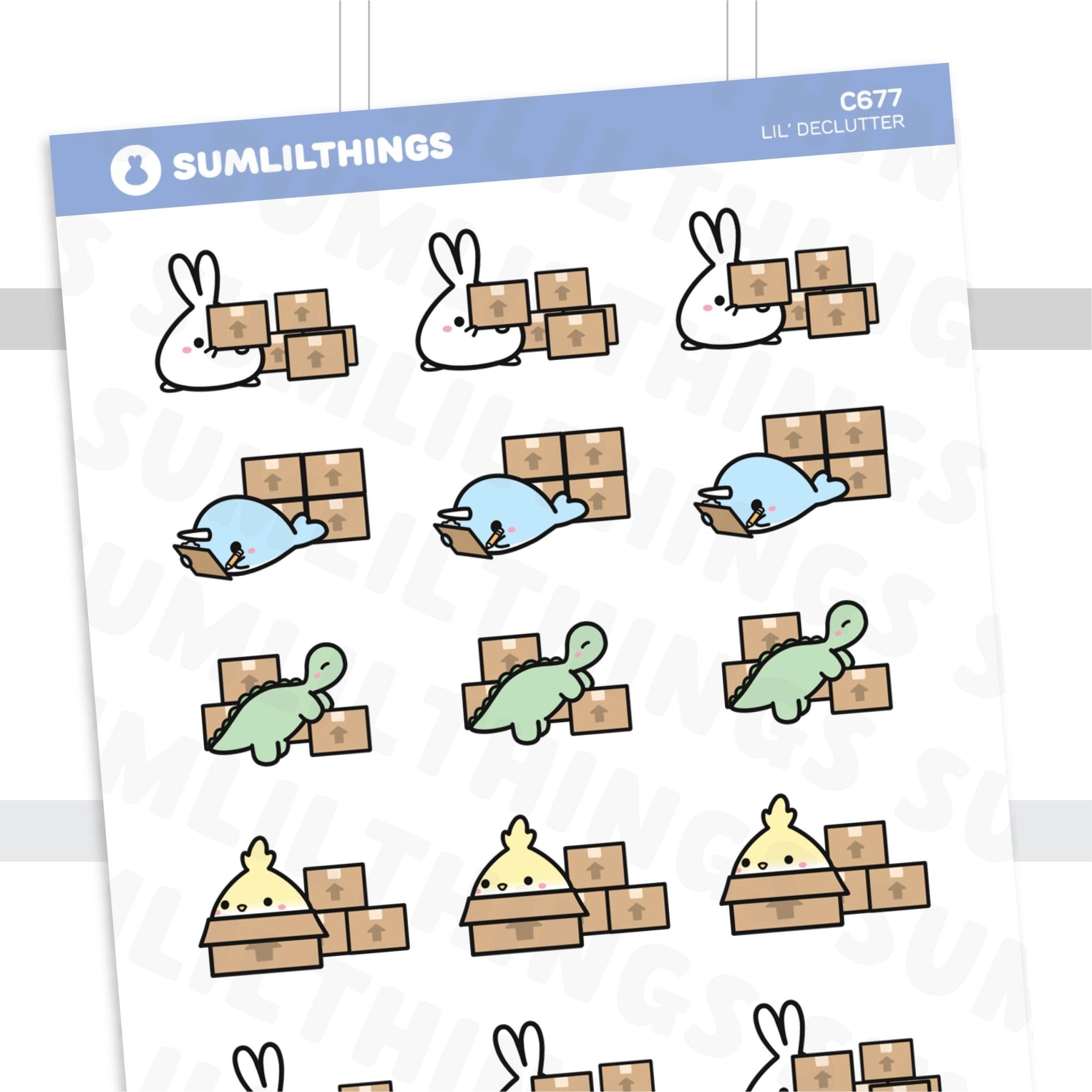 Lil' Declutter Stickers - SumLilThings