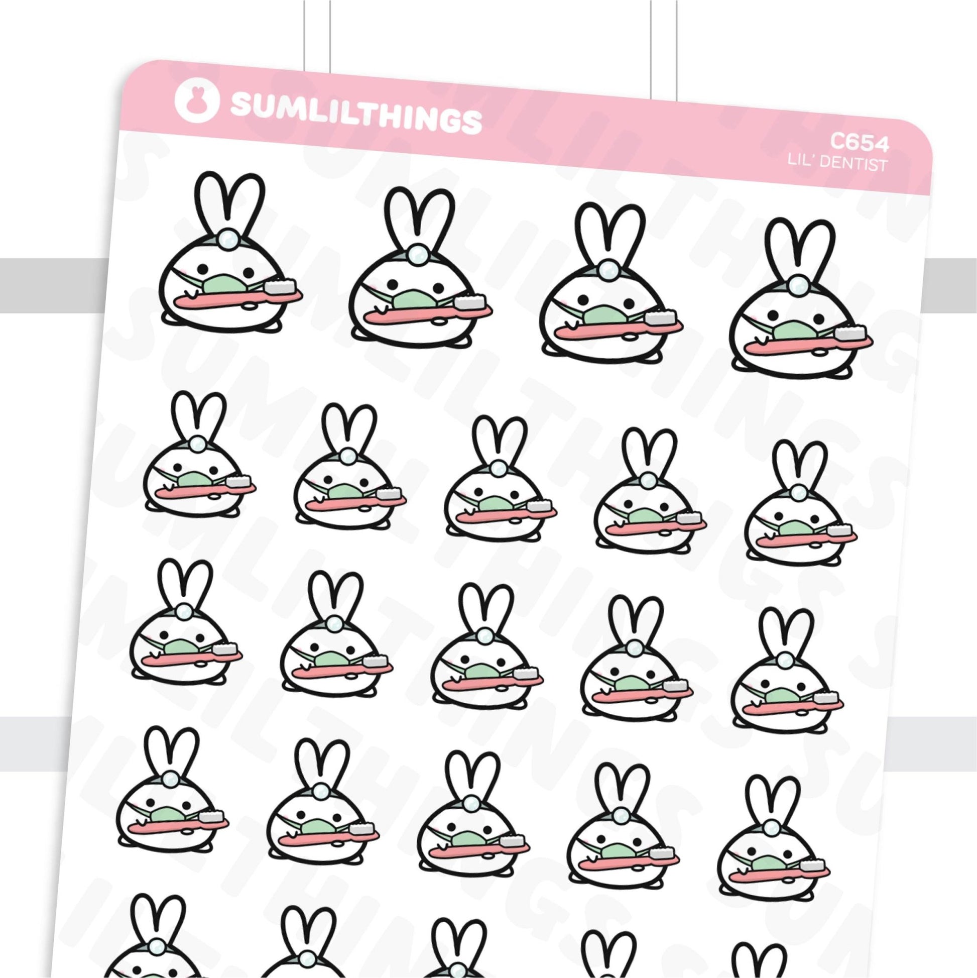 Lil' Dentist Stickers - SumLilThings