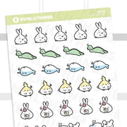 Lil' Exhausted Stickers - SumLilThings