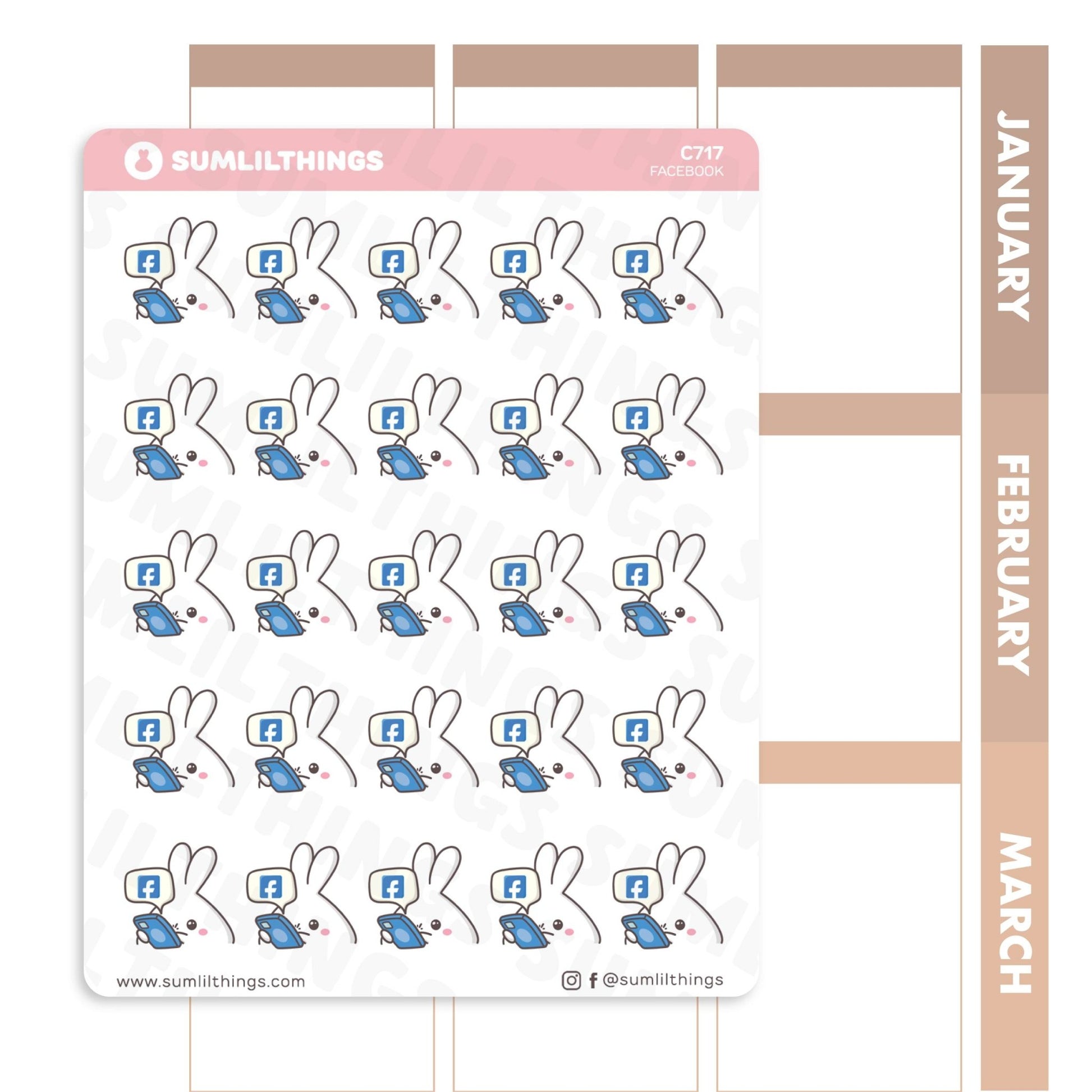 Lil' Facebook Stickers - SumLilThings